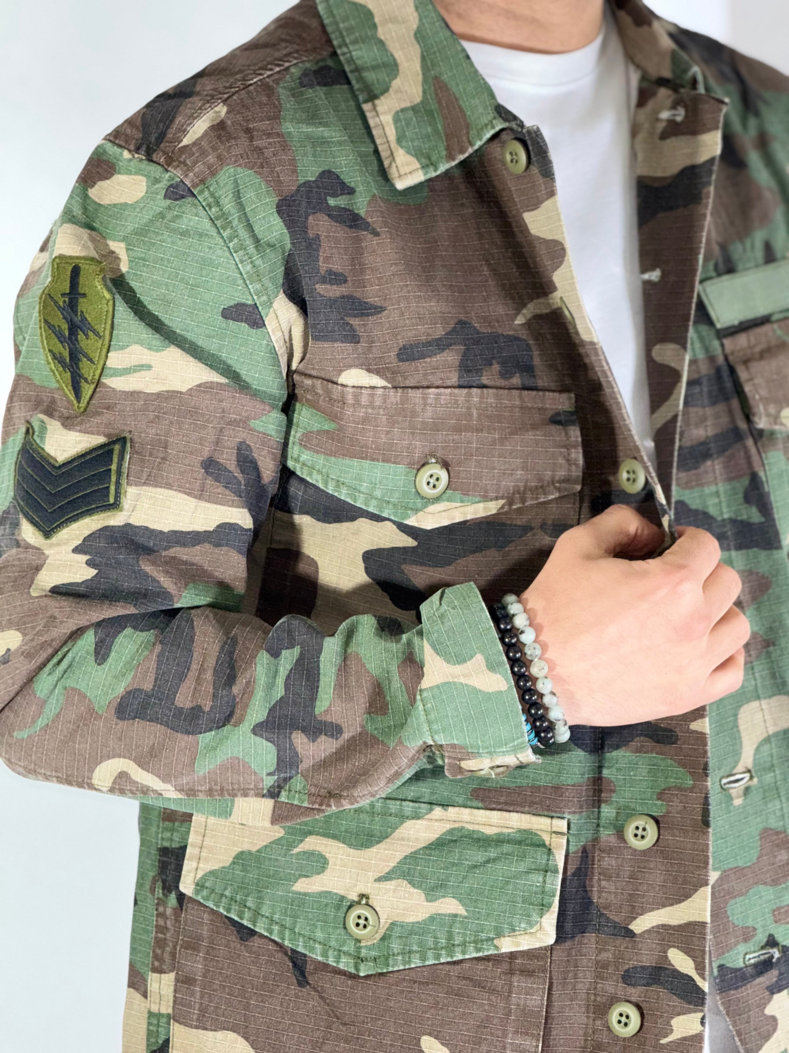 Giacca militare camouflag ART BG0259