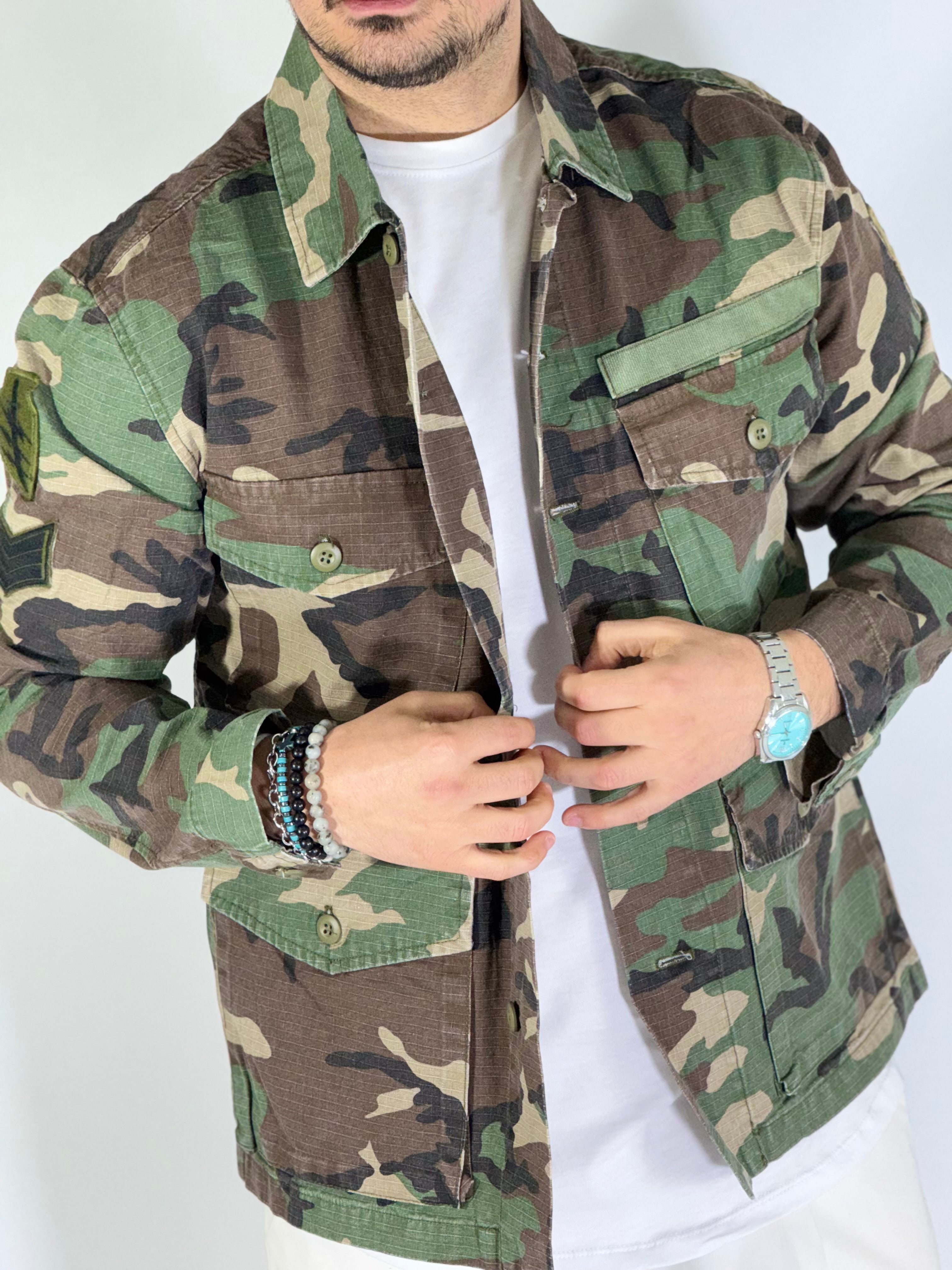Giacca militare camouflag ART BG0259