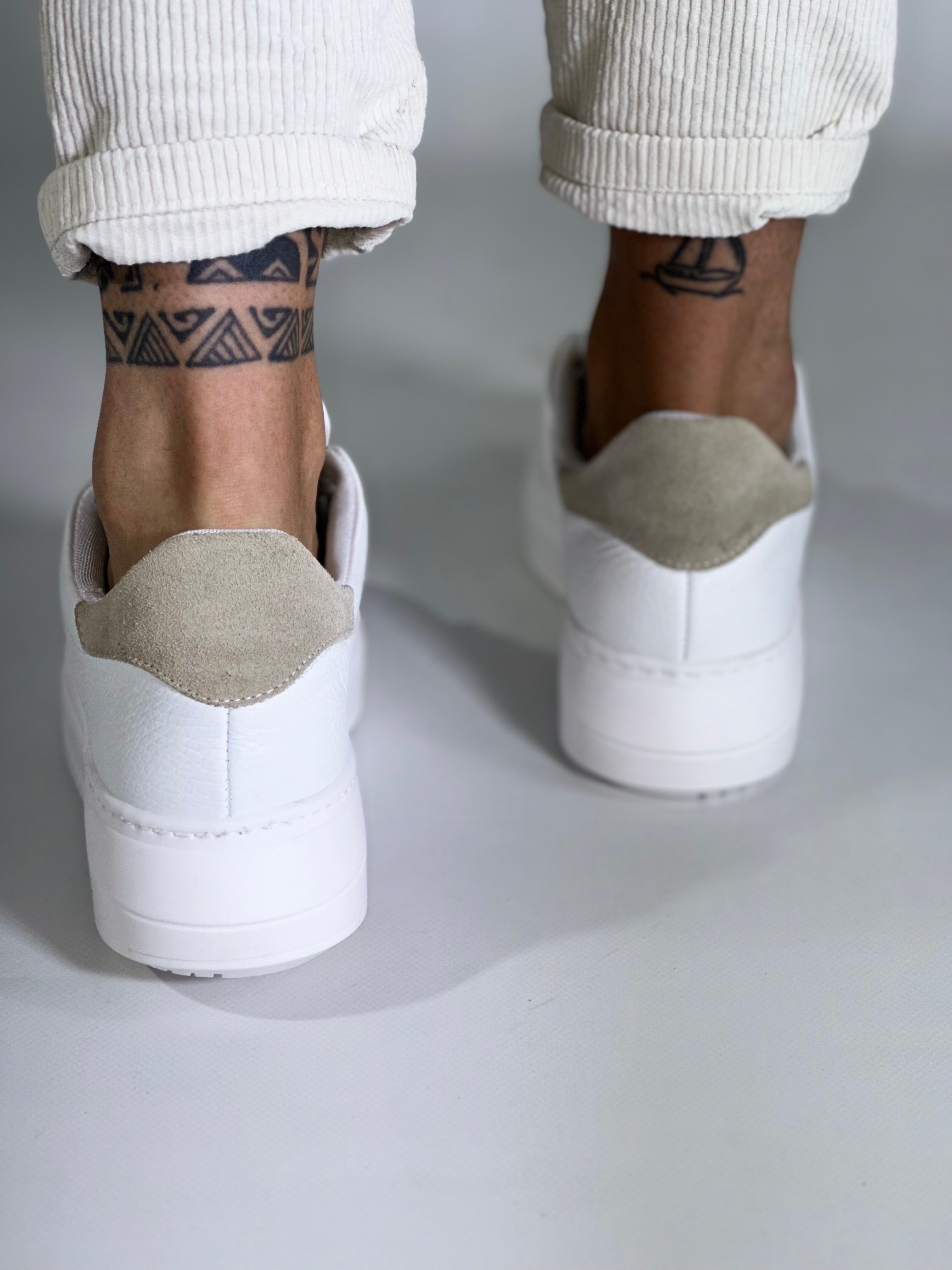 Scarpa somart bottolato rip. BEIGE AR52