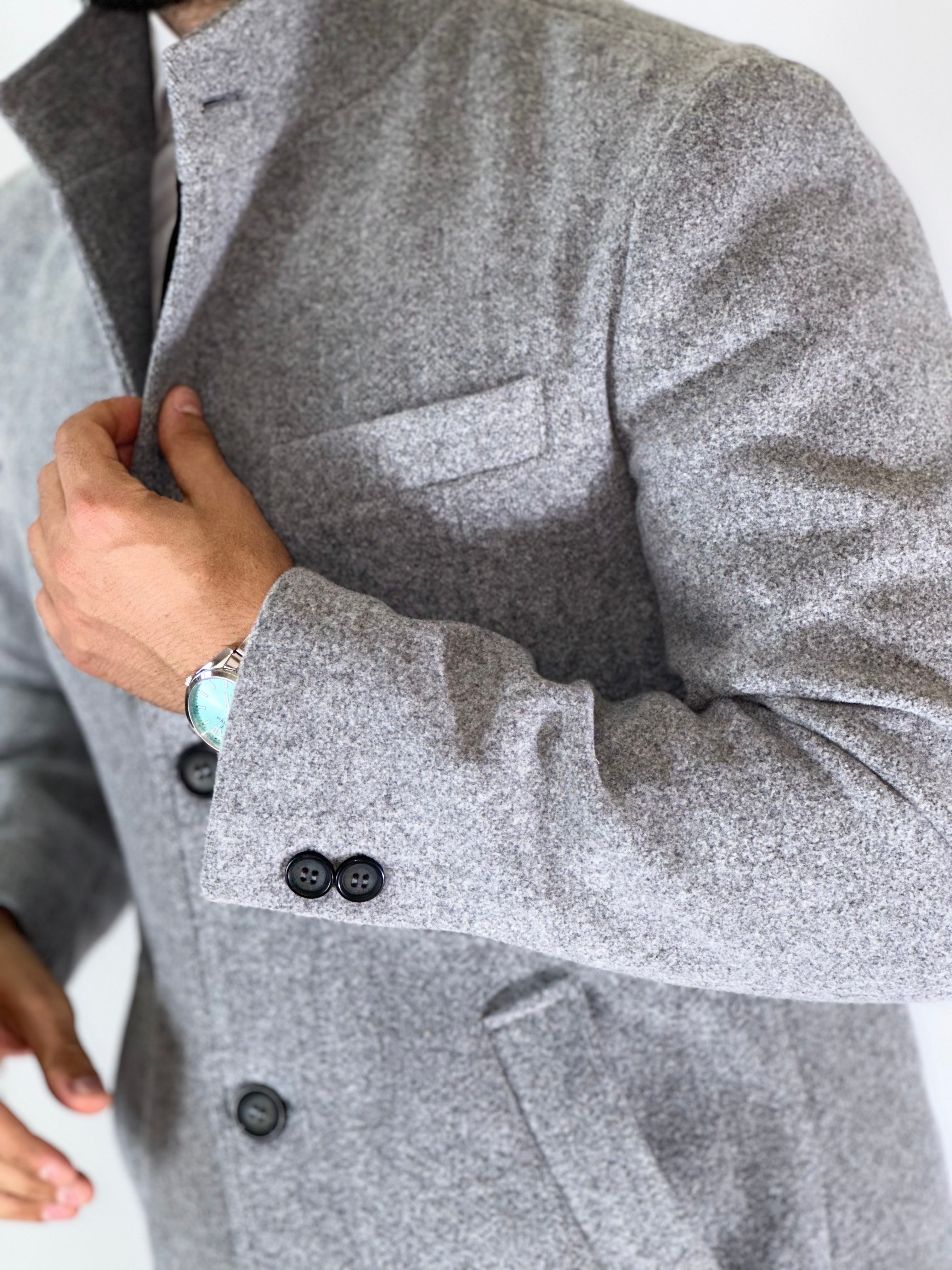 Cappotto coreano grigio SEJONG