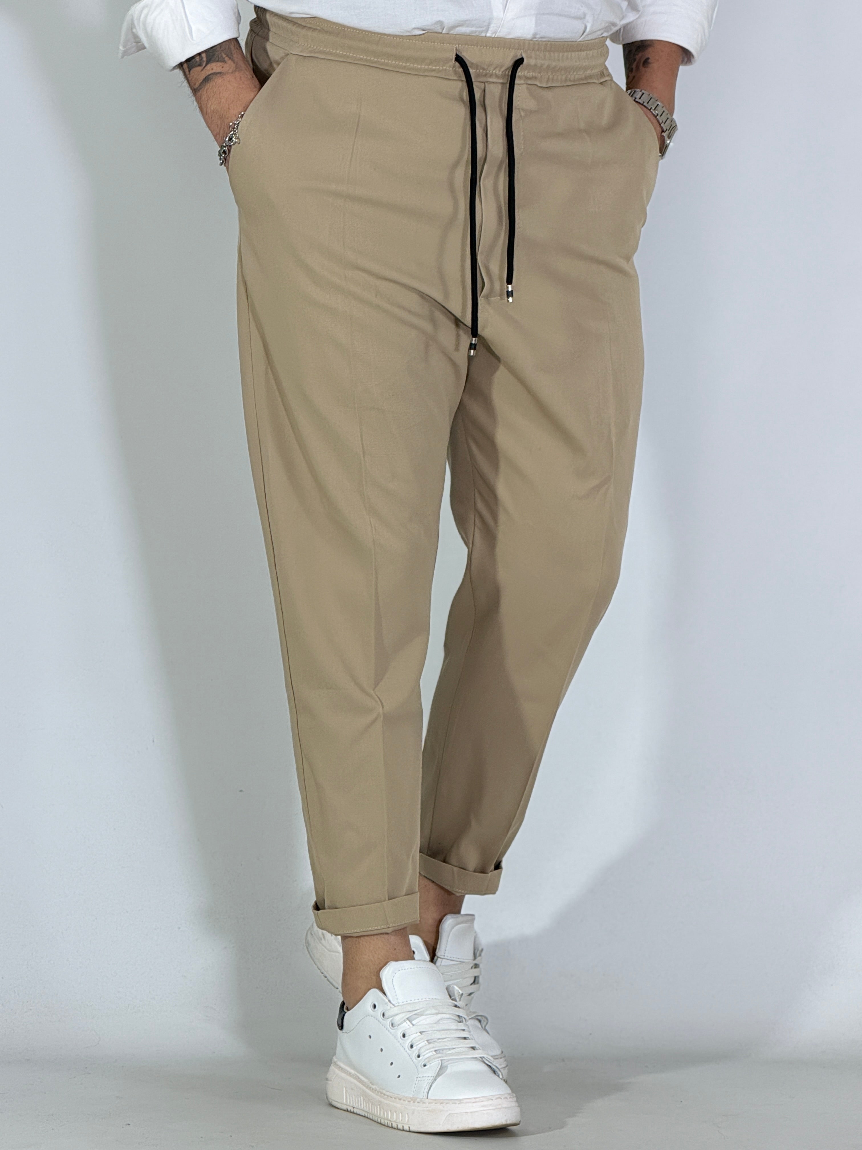 Bridge · Pantalaccio beige 323