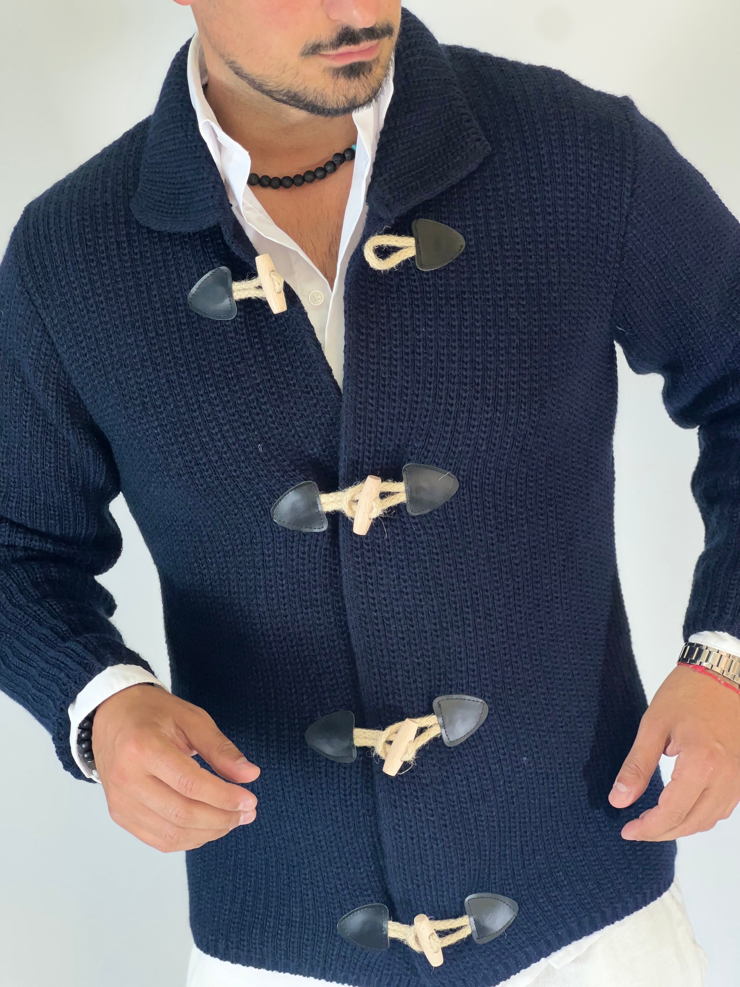 Giacca alamari blu BK857739
