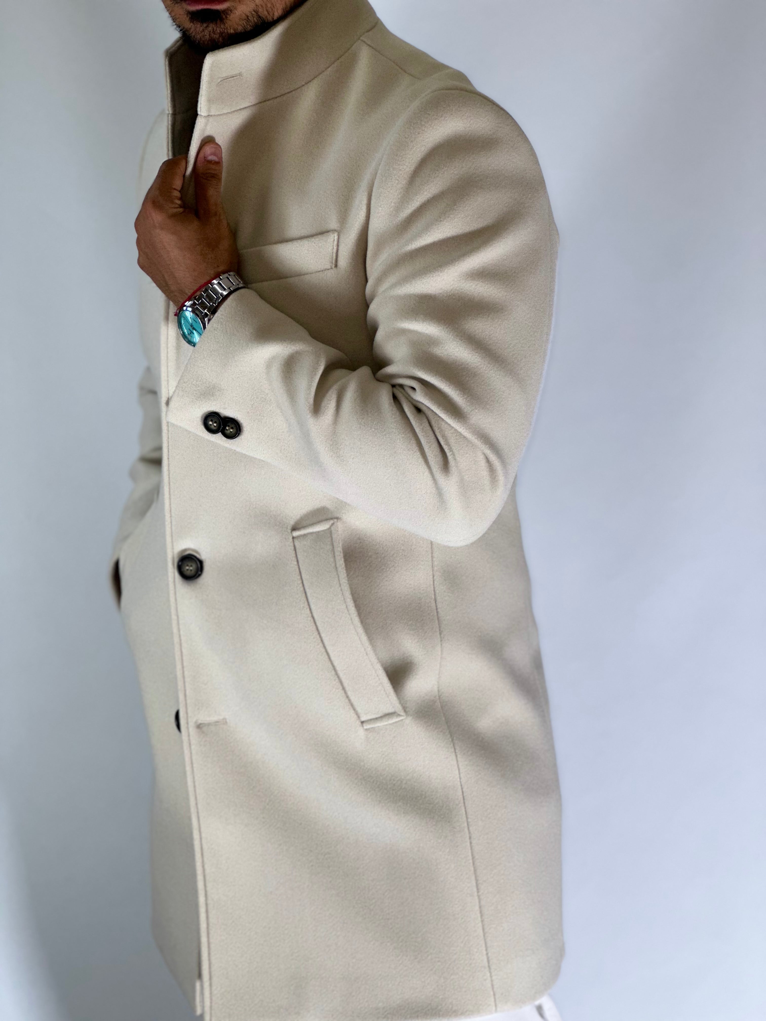 Cappotto coreano panna SEJONG