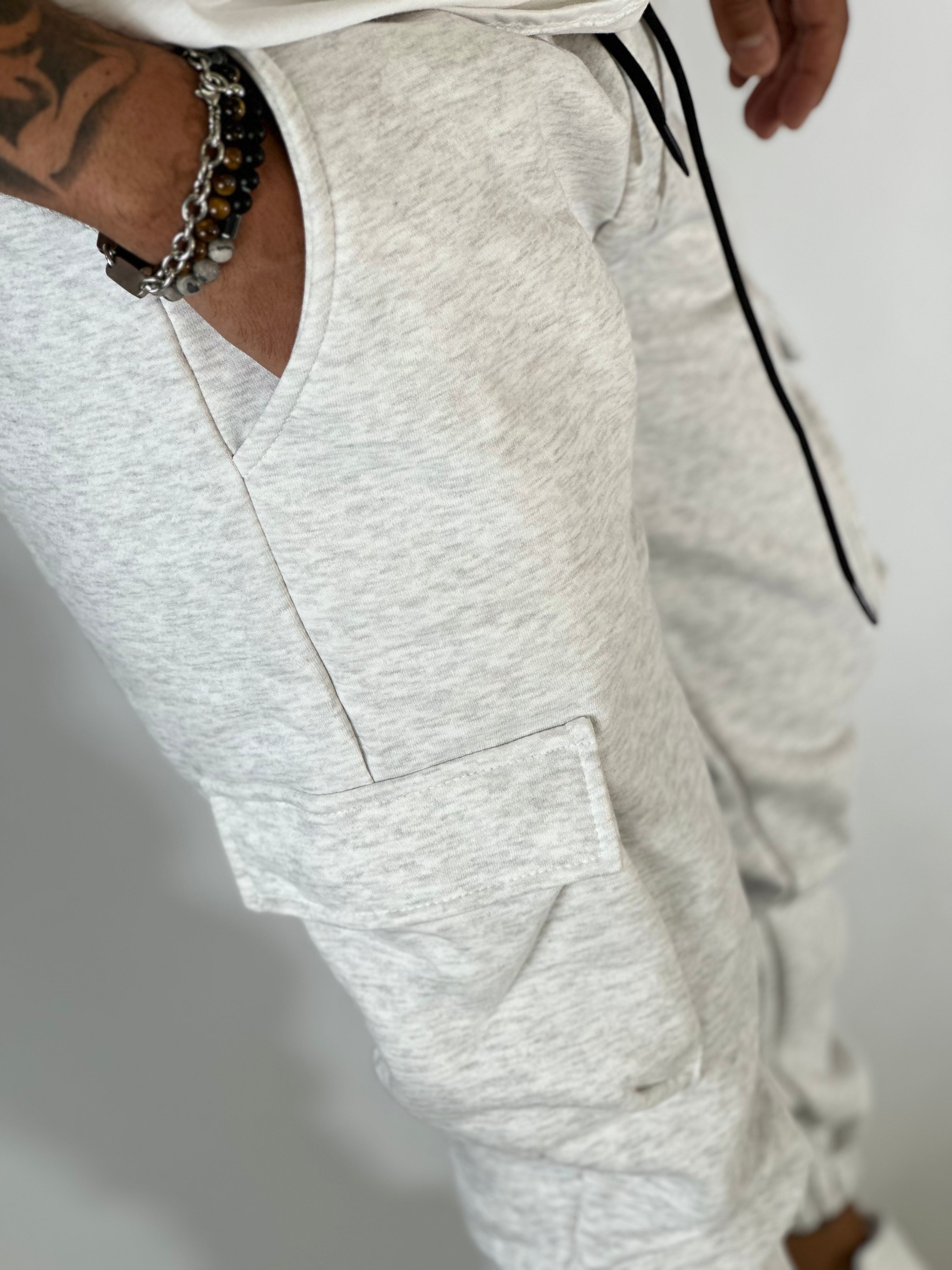 PANTALONE TUTA GRIGIO CHIARO PL2026