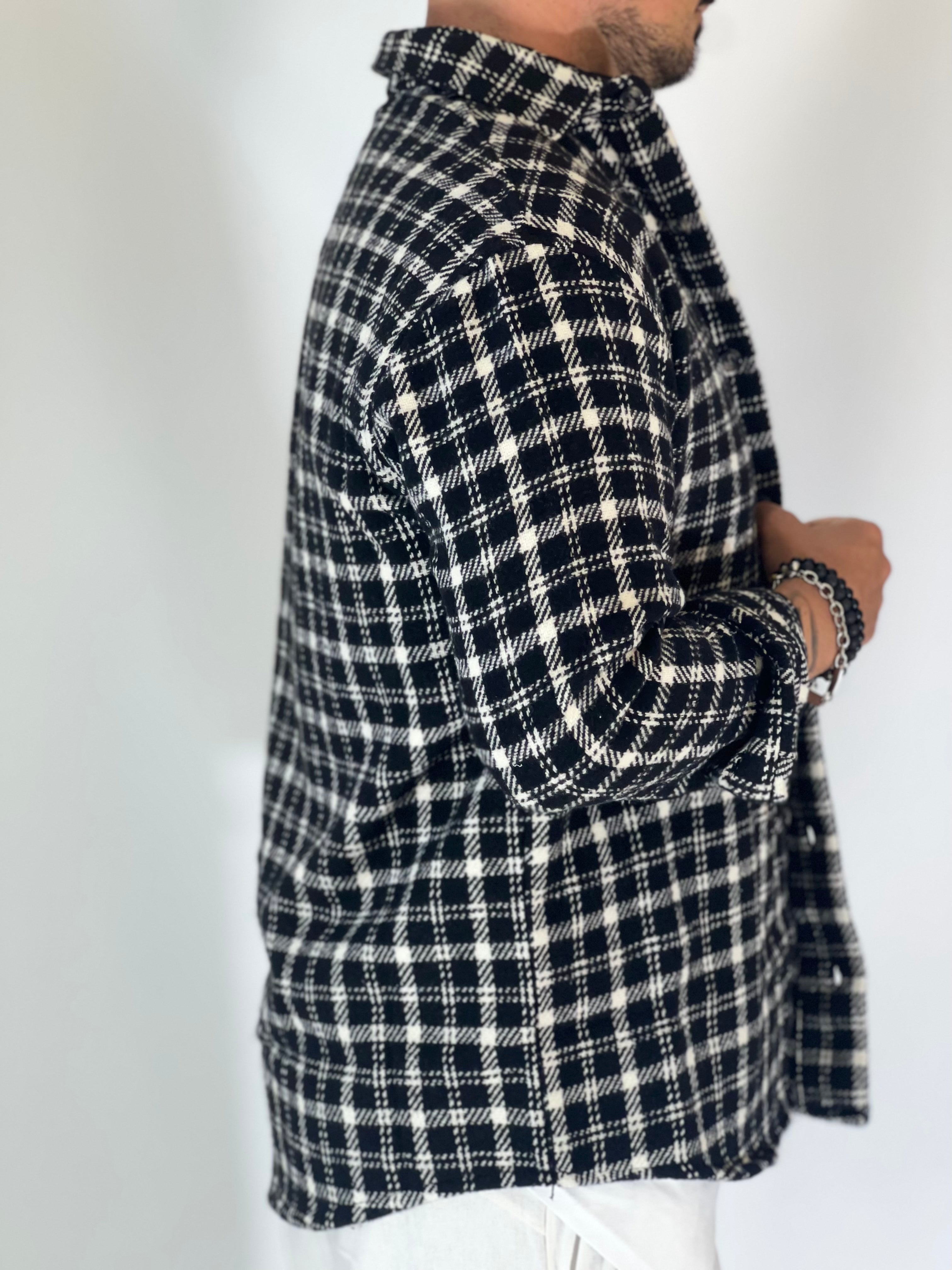 CamIcione quadri nero MIGLIACCIO T01024