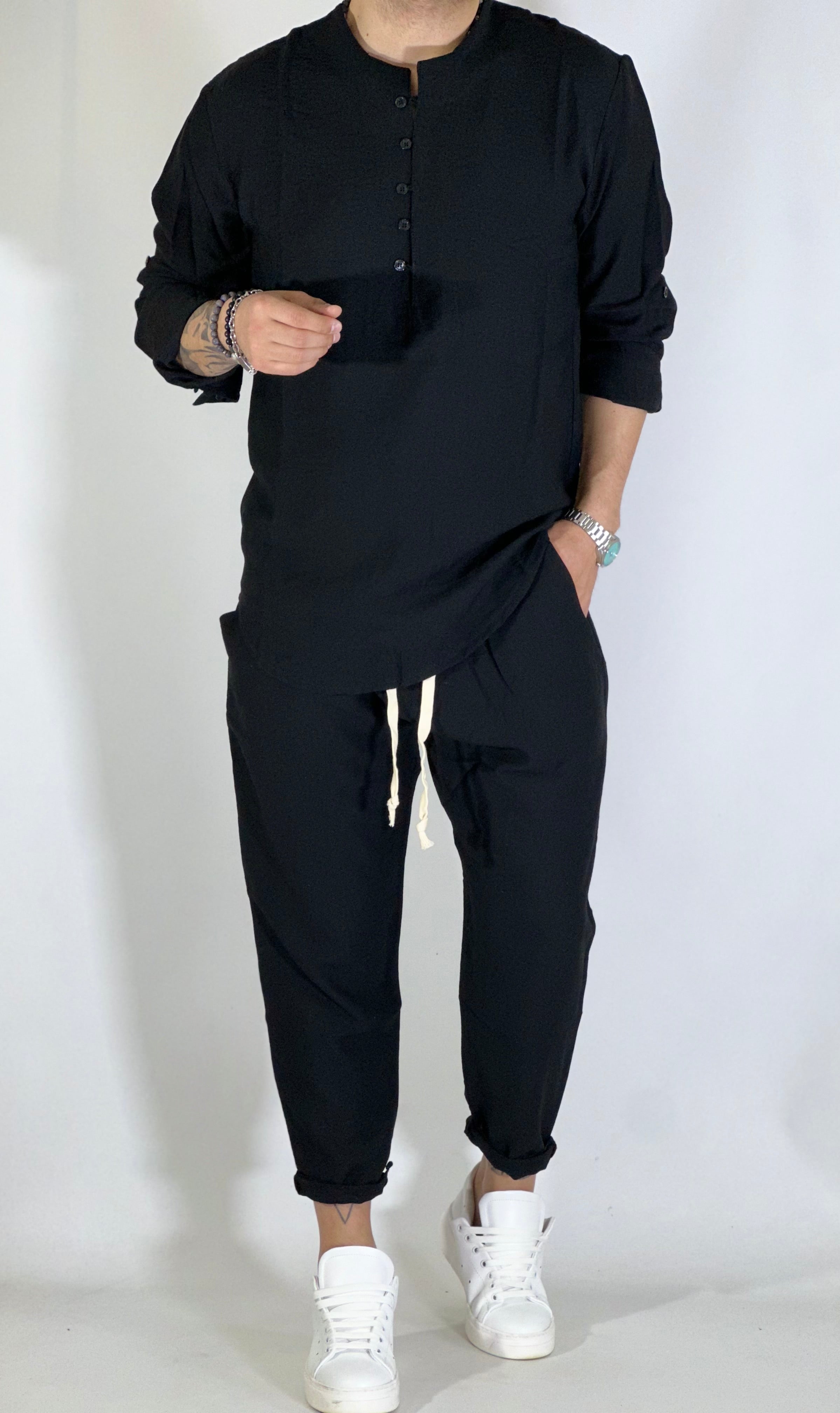 Coordinato SAFARI nero AD1293