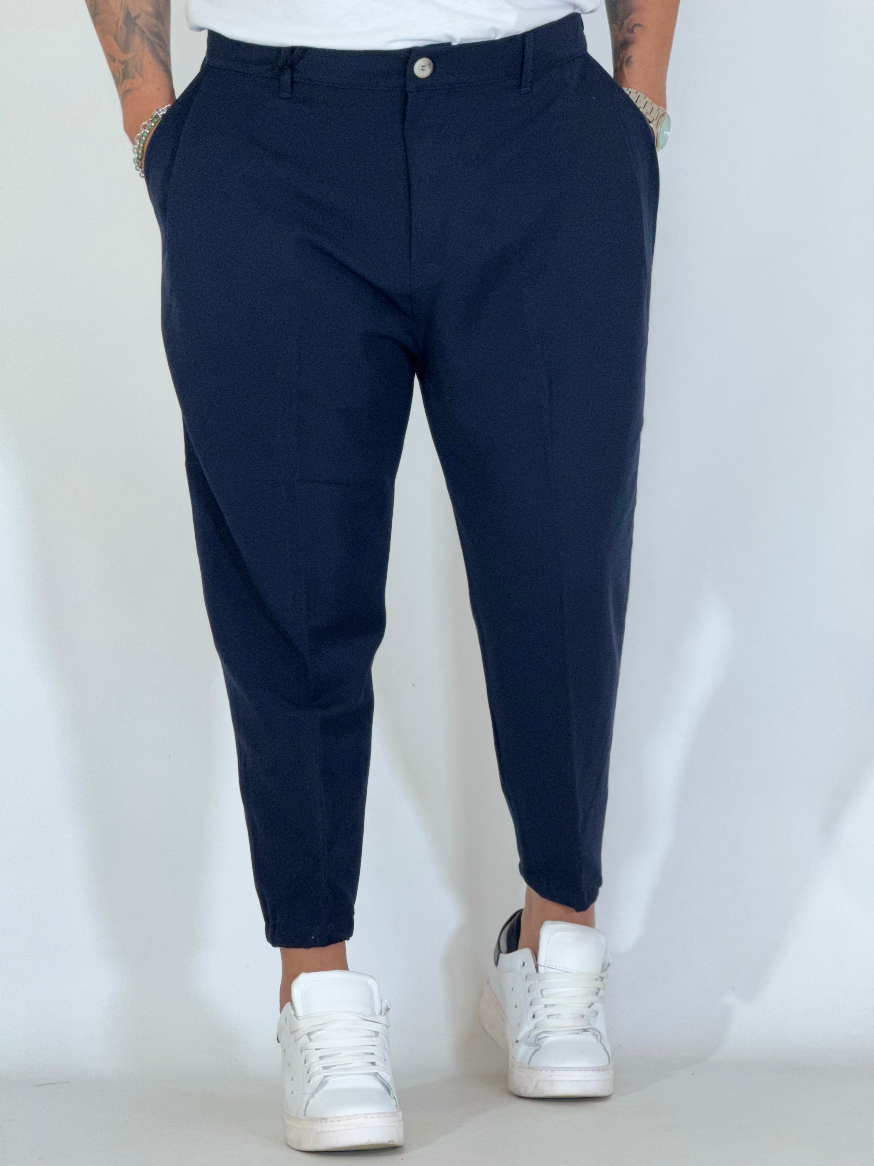 Pantalone semiturco blu AD45