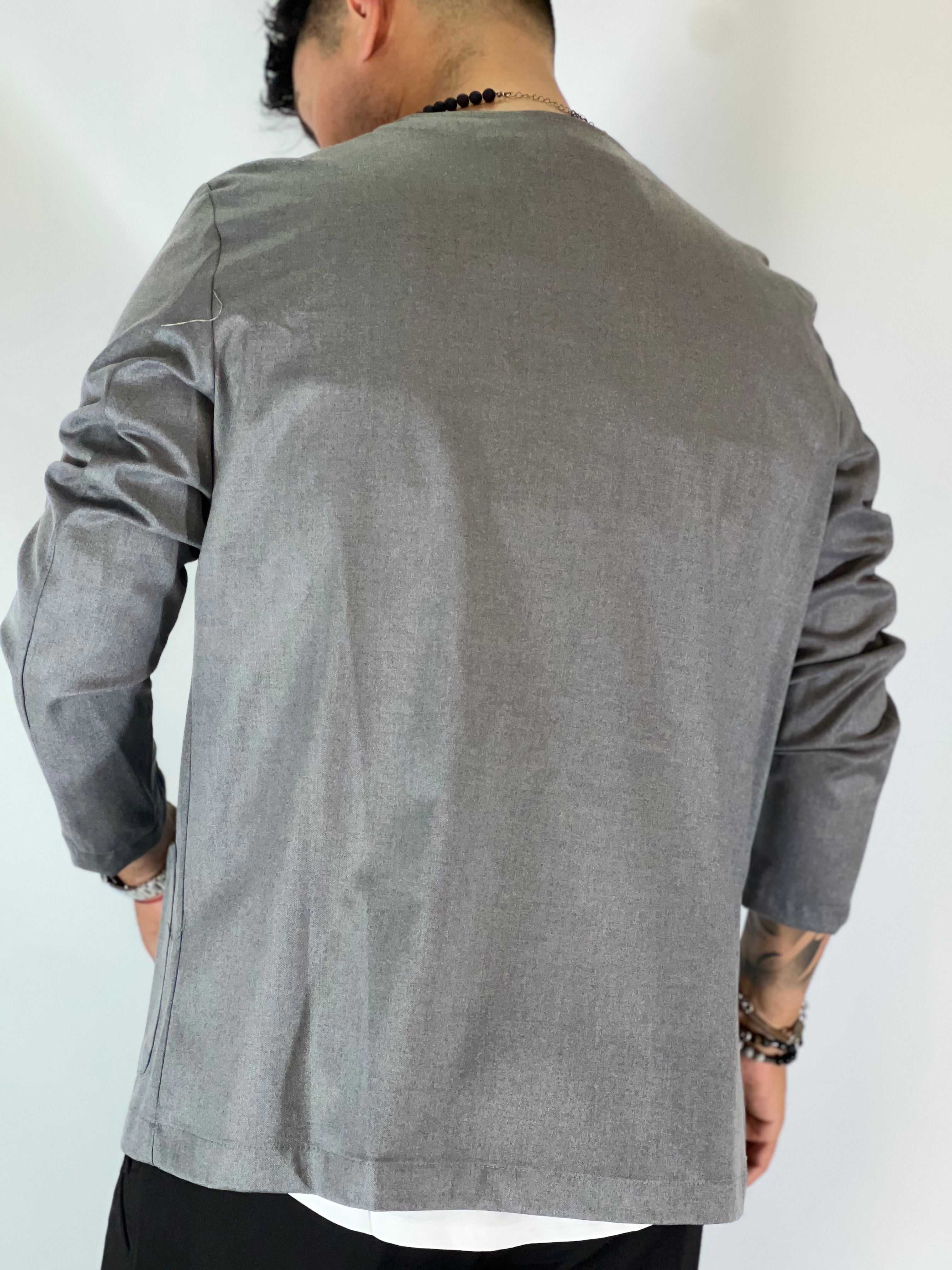 Giacca casual grigia DC9076