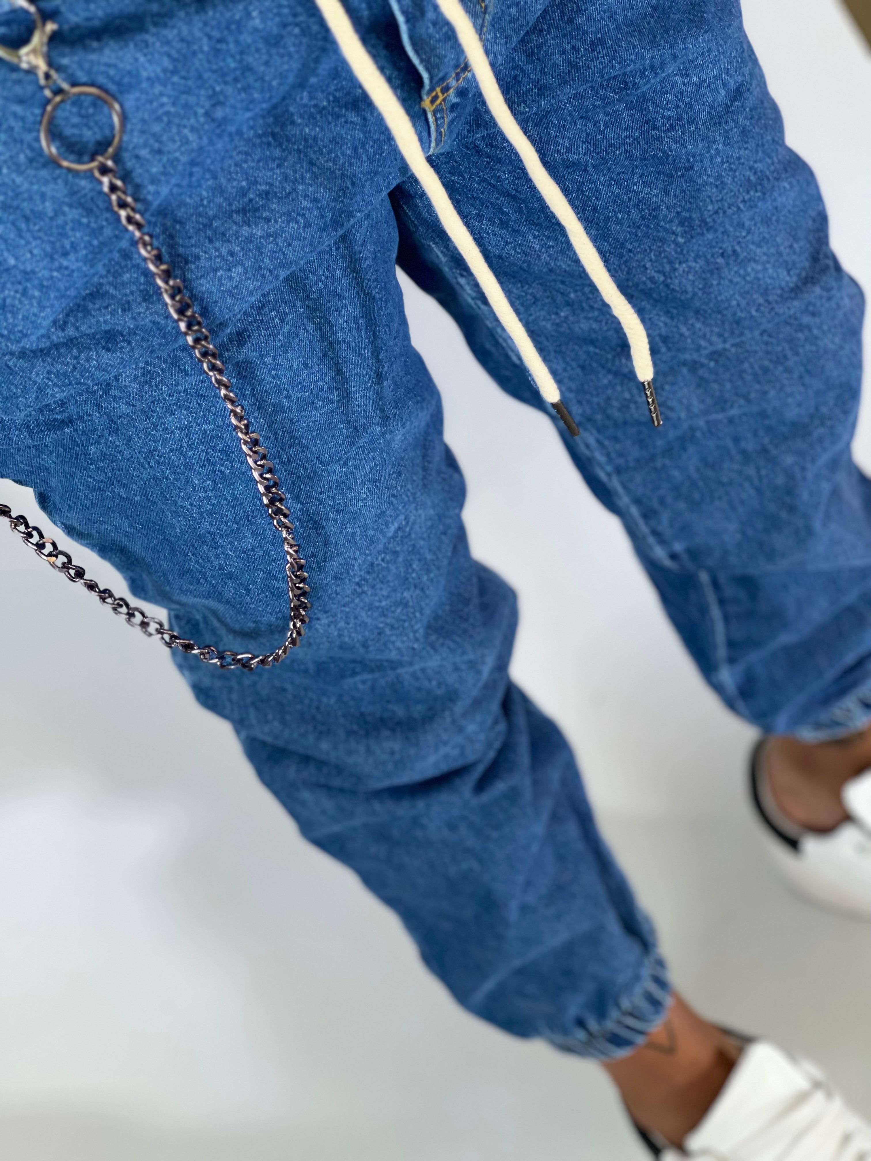 Pantalaccio jeans loose fit NAP050