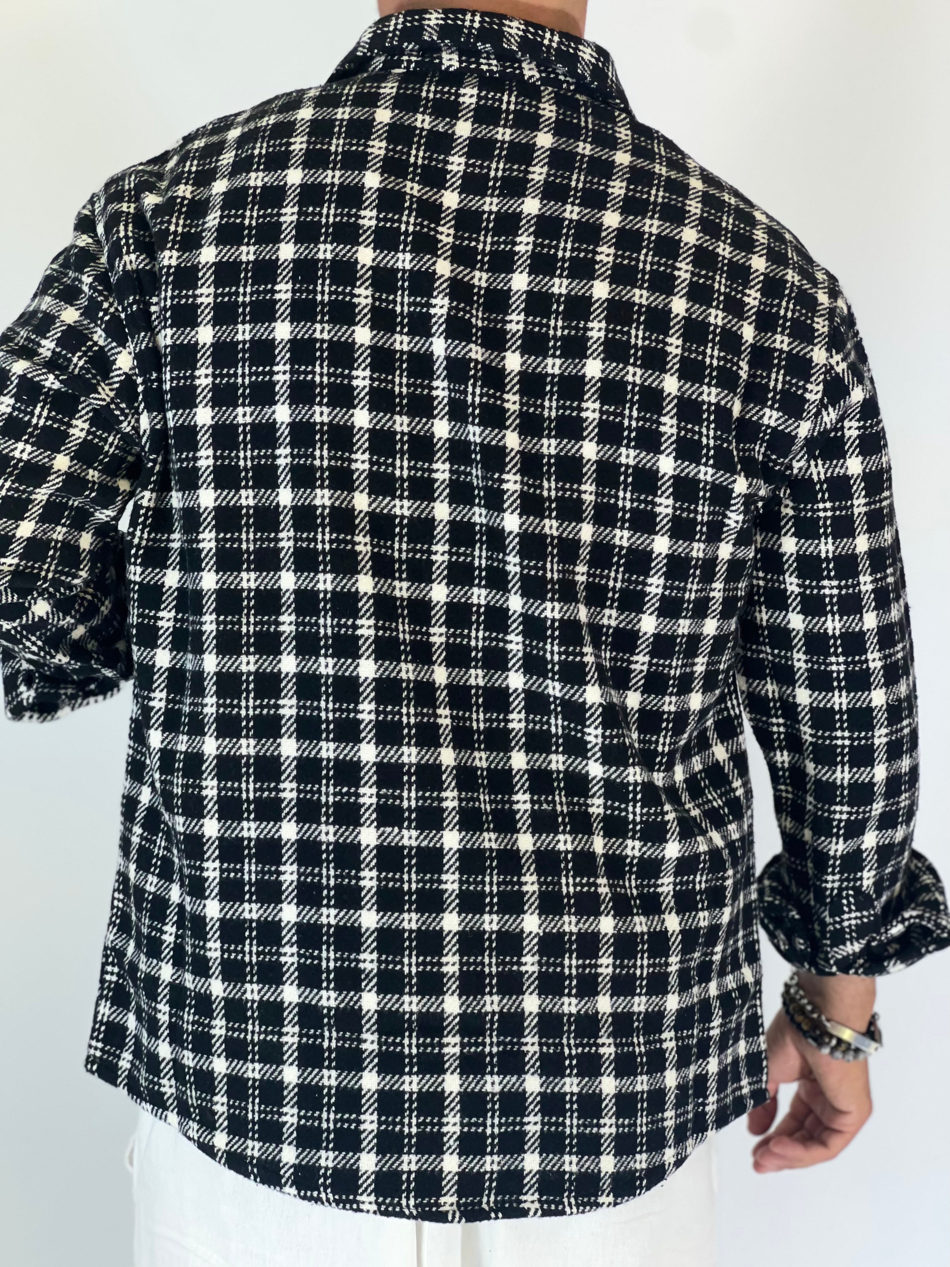 CamIcione quadri nero MIGLIACCIO T01024