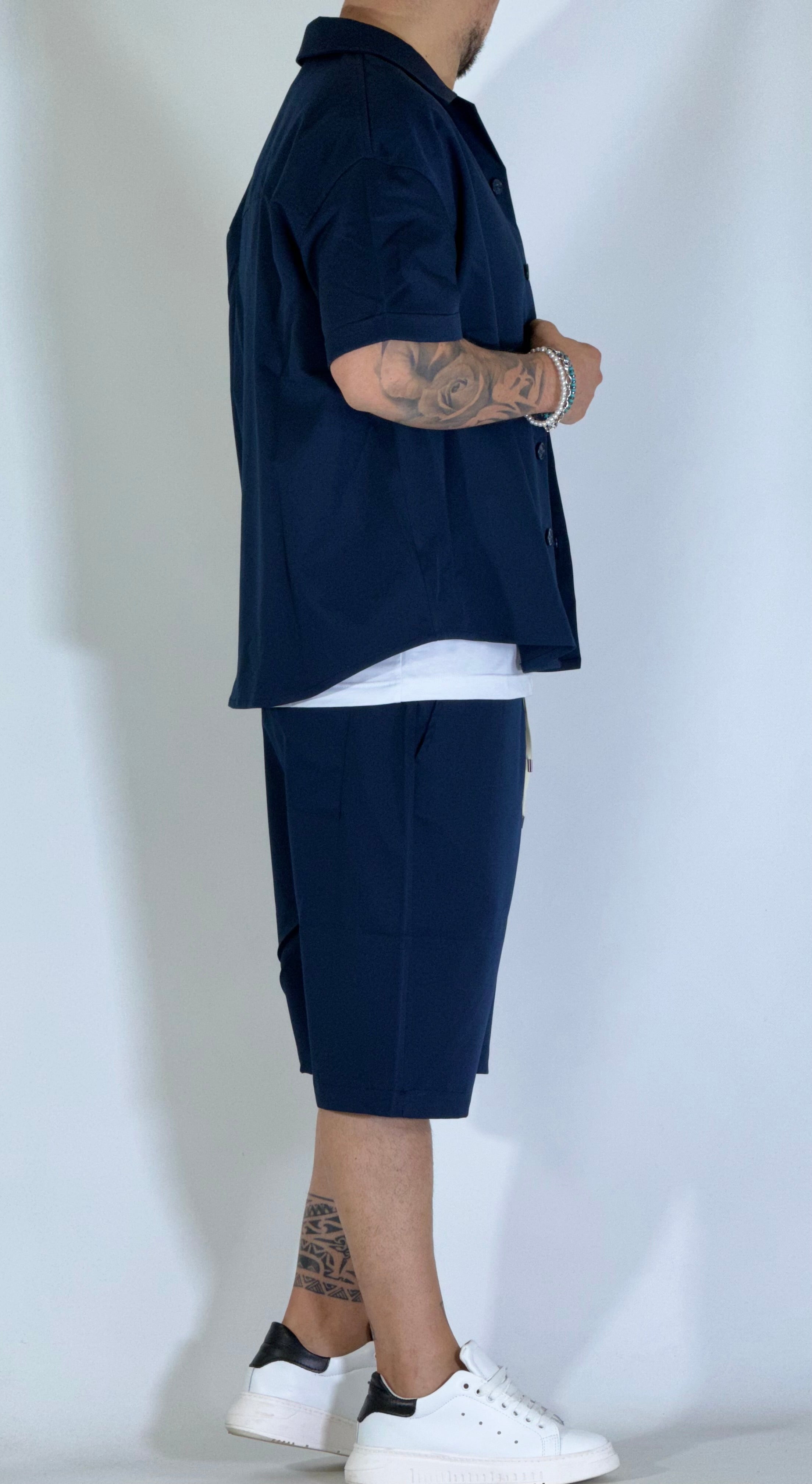 Coordinato sommelier blu GPE552
