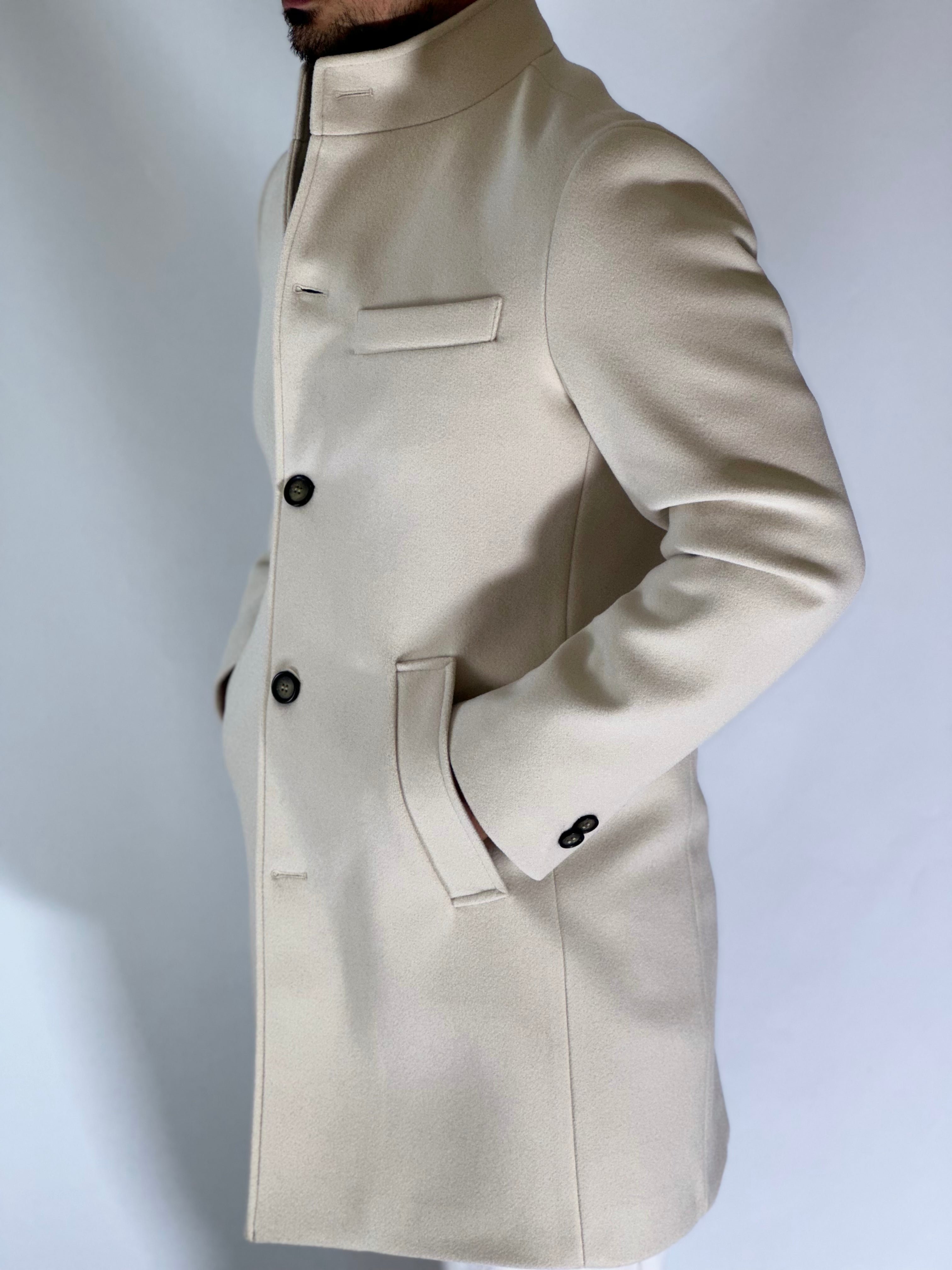Cappotto coreano panna SEJONG