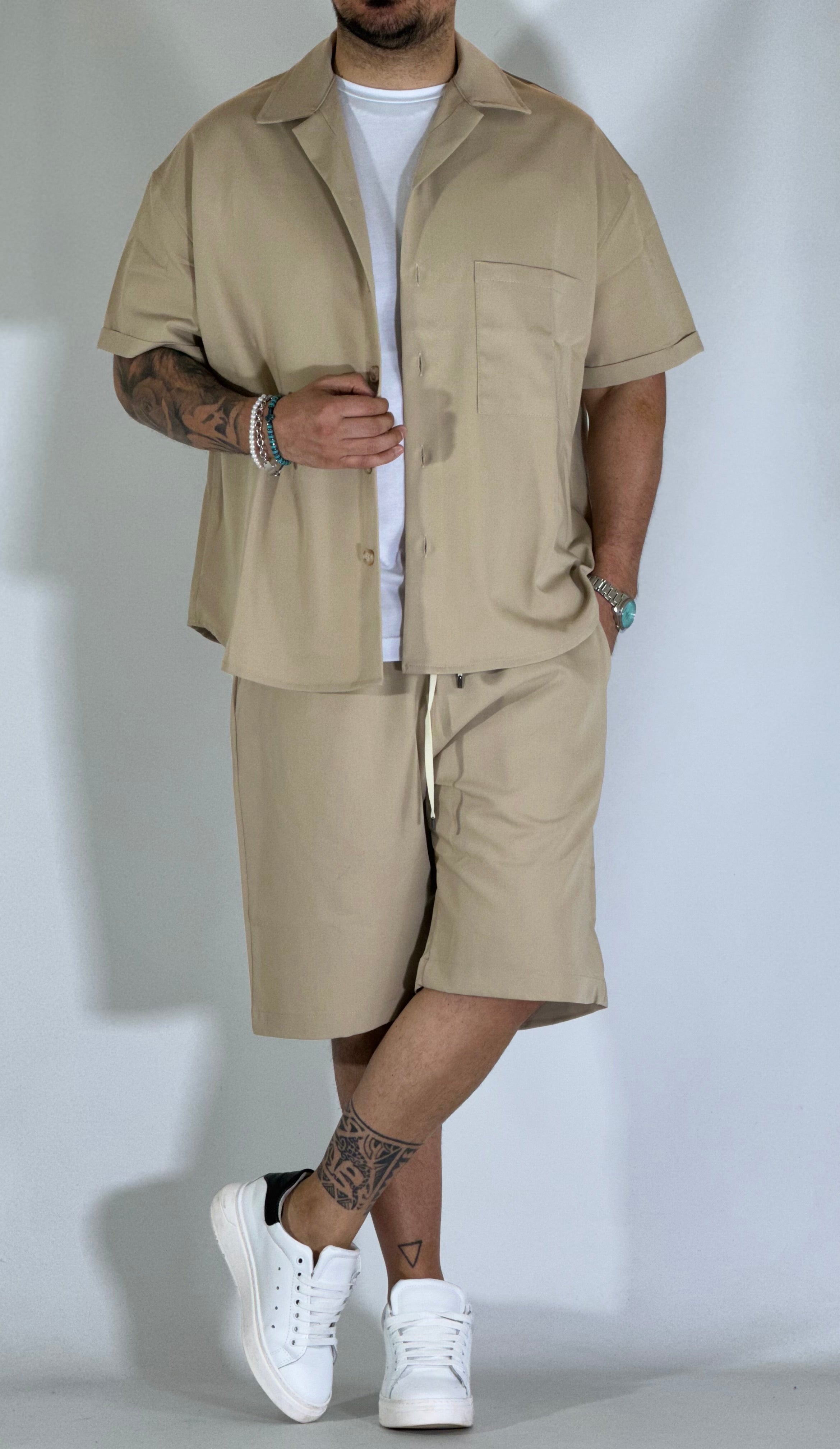Coordinato sommelier sabbia GPE552