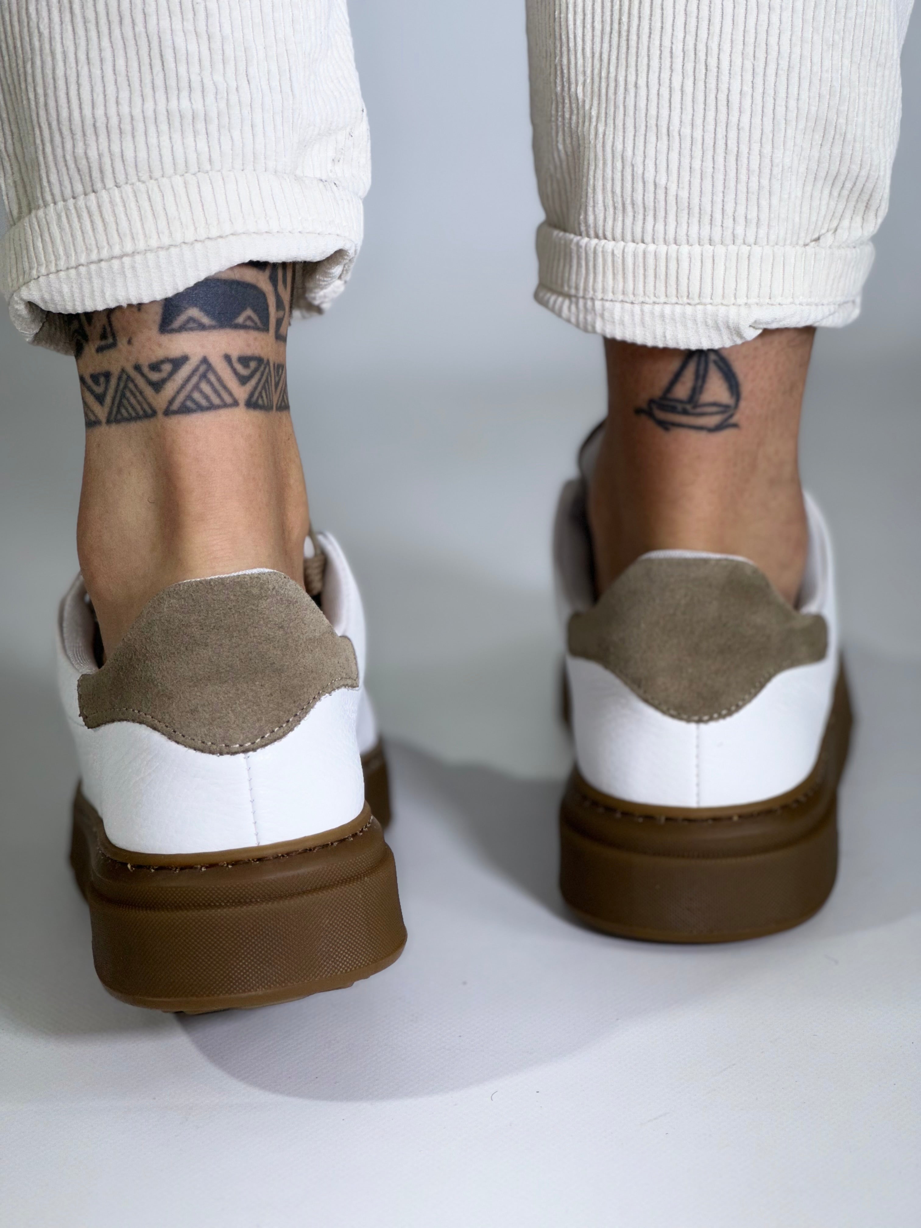 Apex · Scarpa bottolata rip. taupe