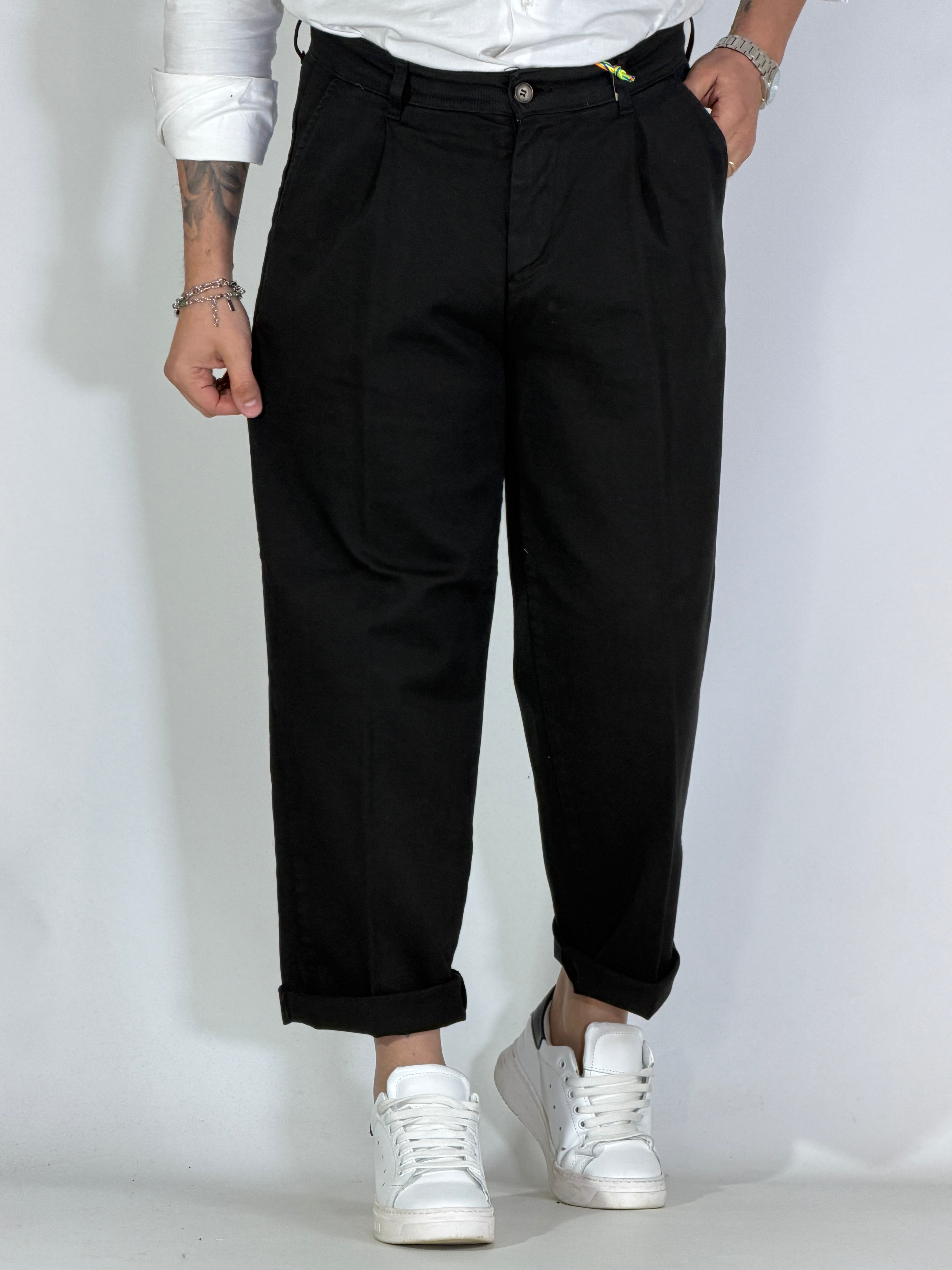 Atlas • Pantalone japan nero
