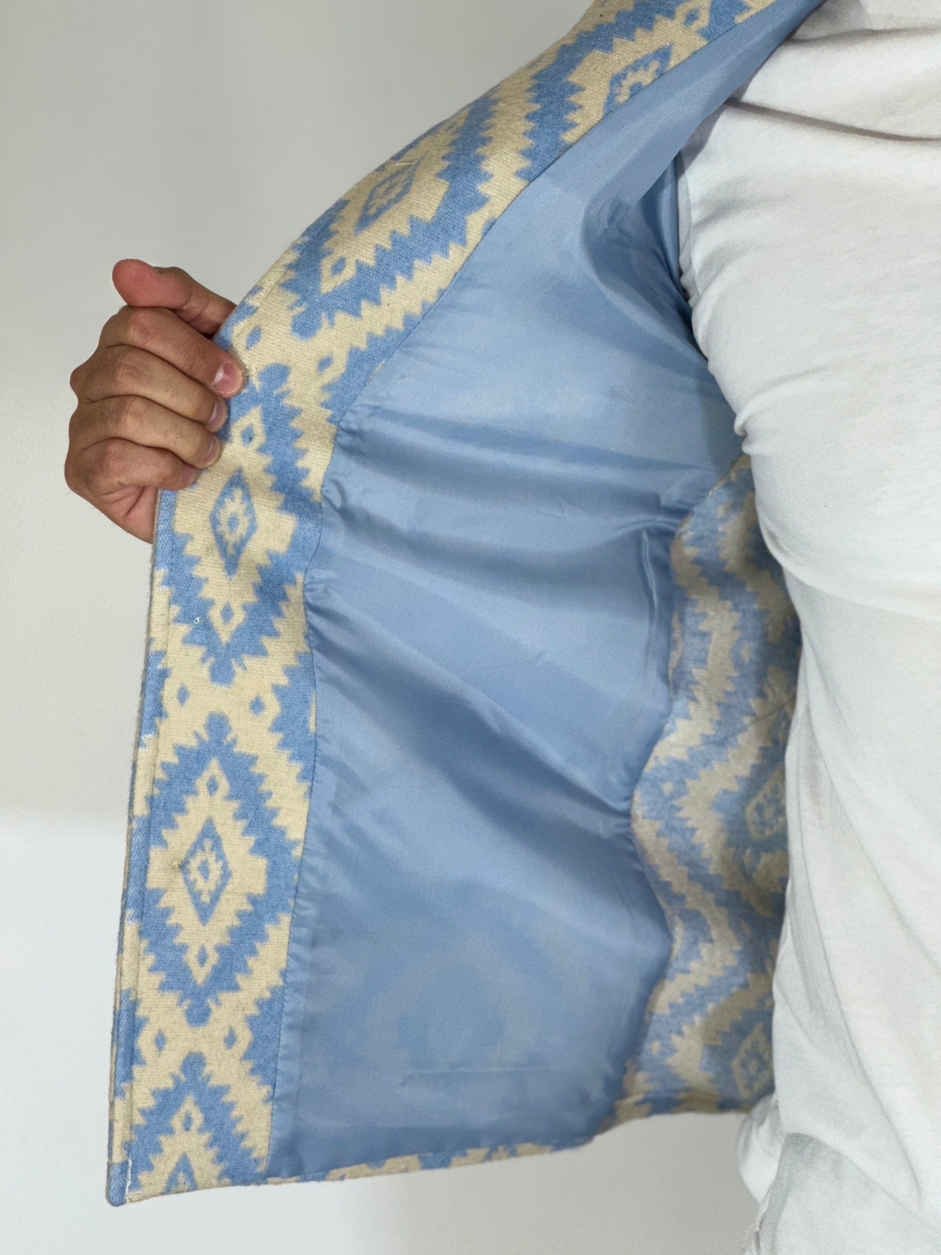 Giacca in pile azteca NANTES