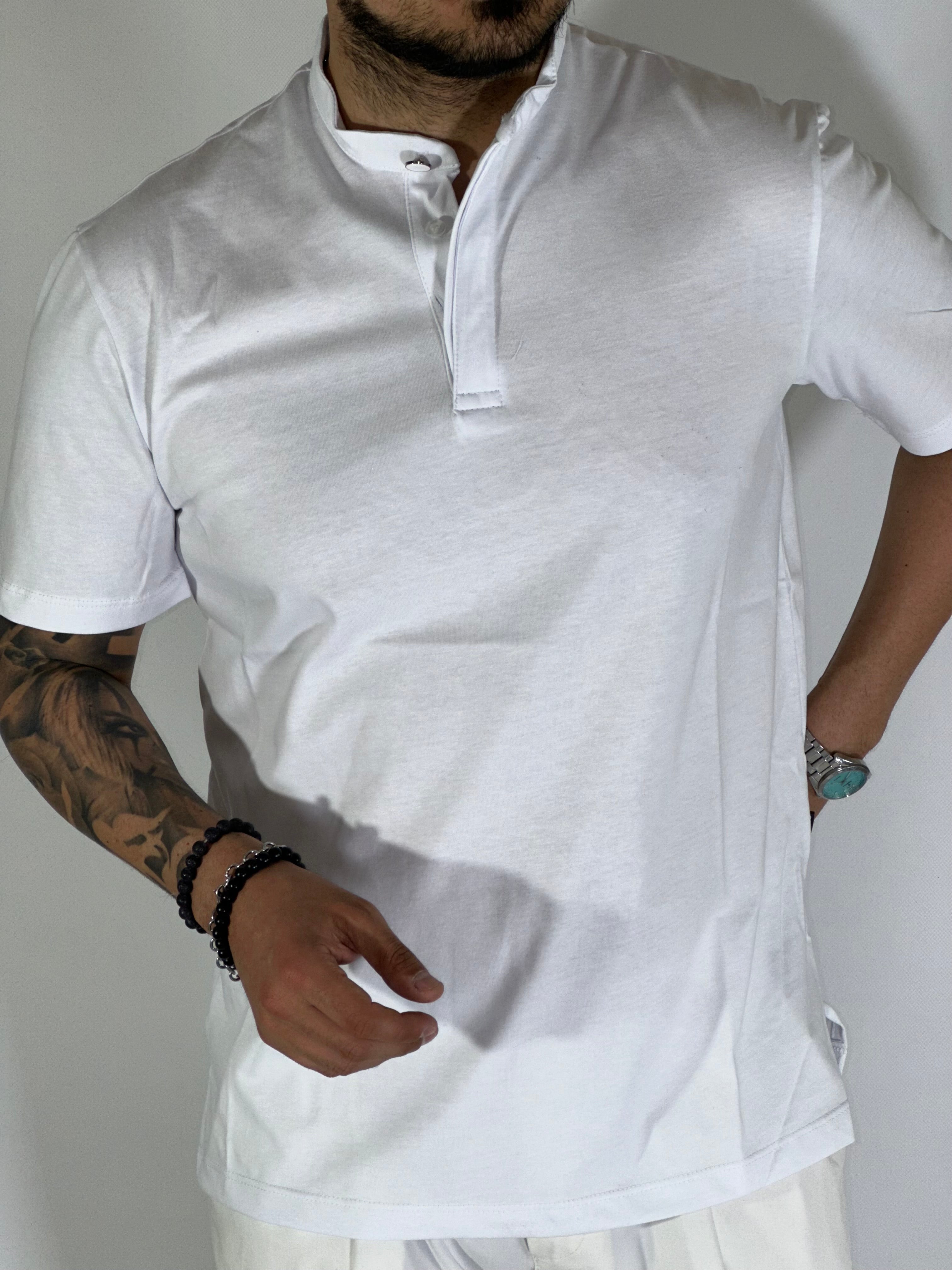 T-Shirt bianca gioiello UM622