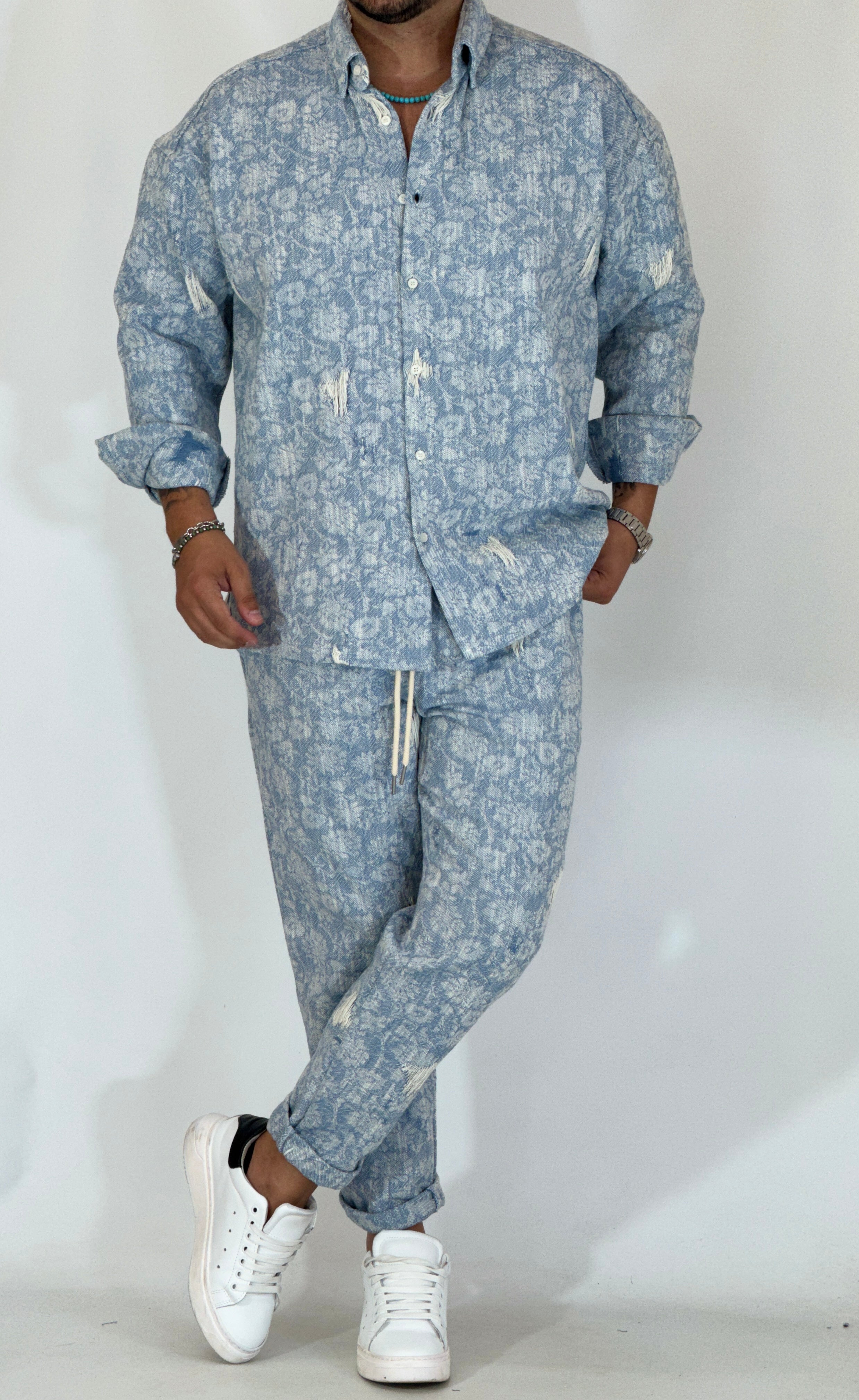 Completo ripped jeans FILM