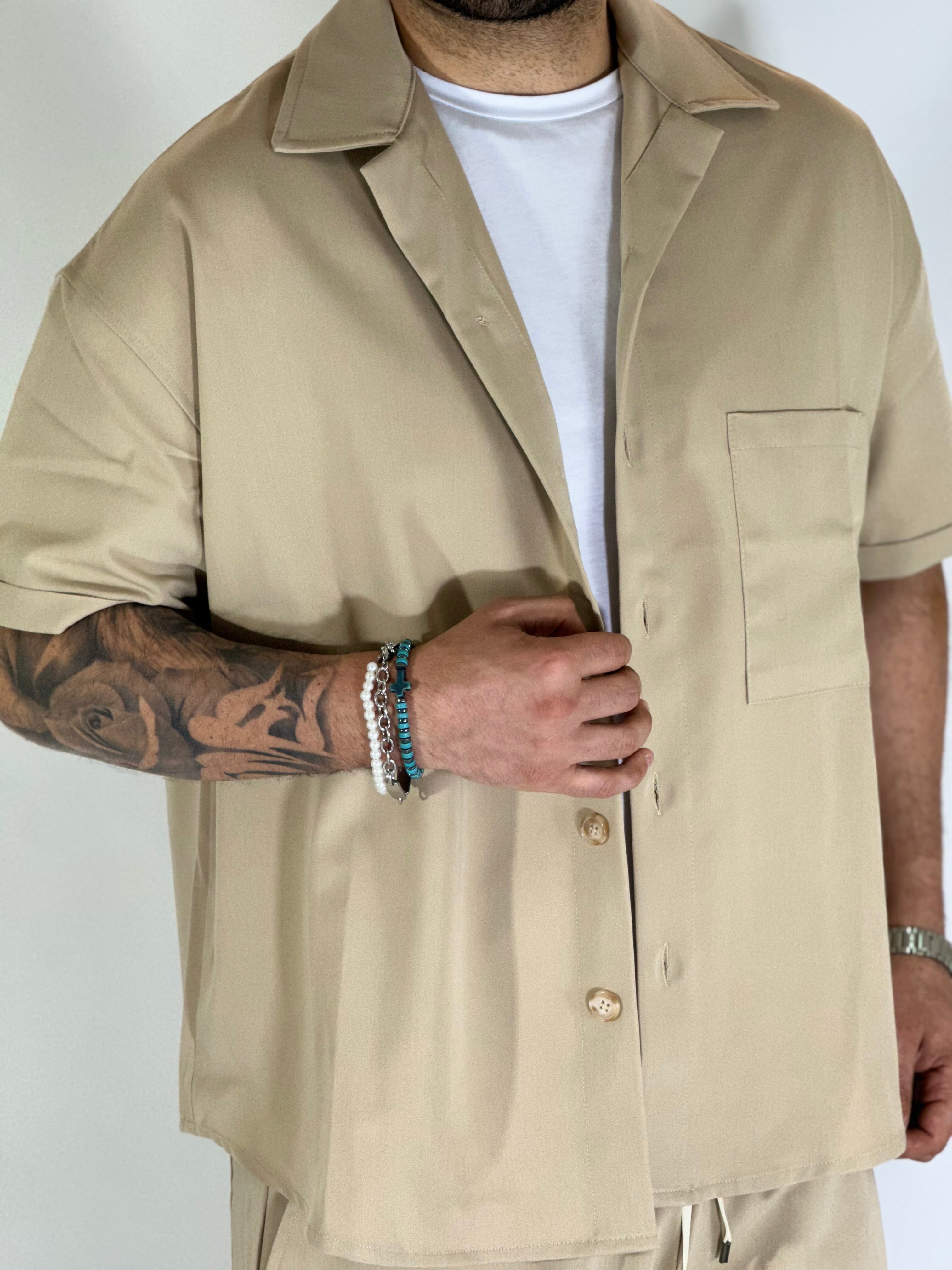 Coordinato sommelier sabbia GPE552