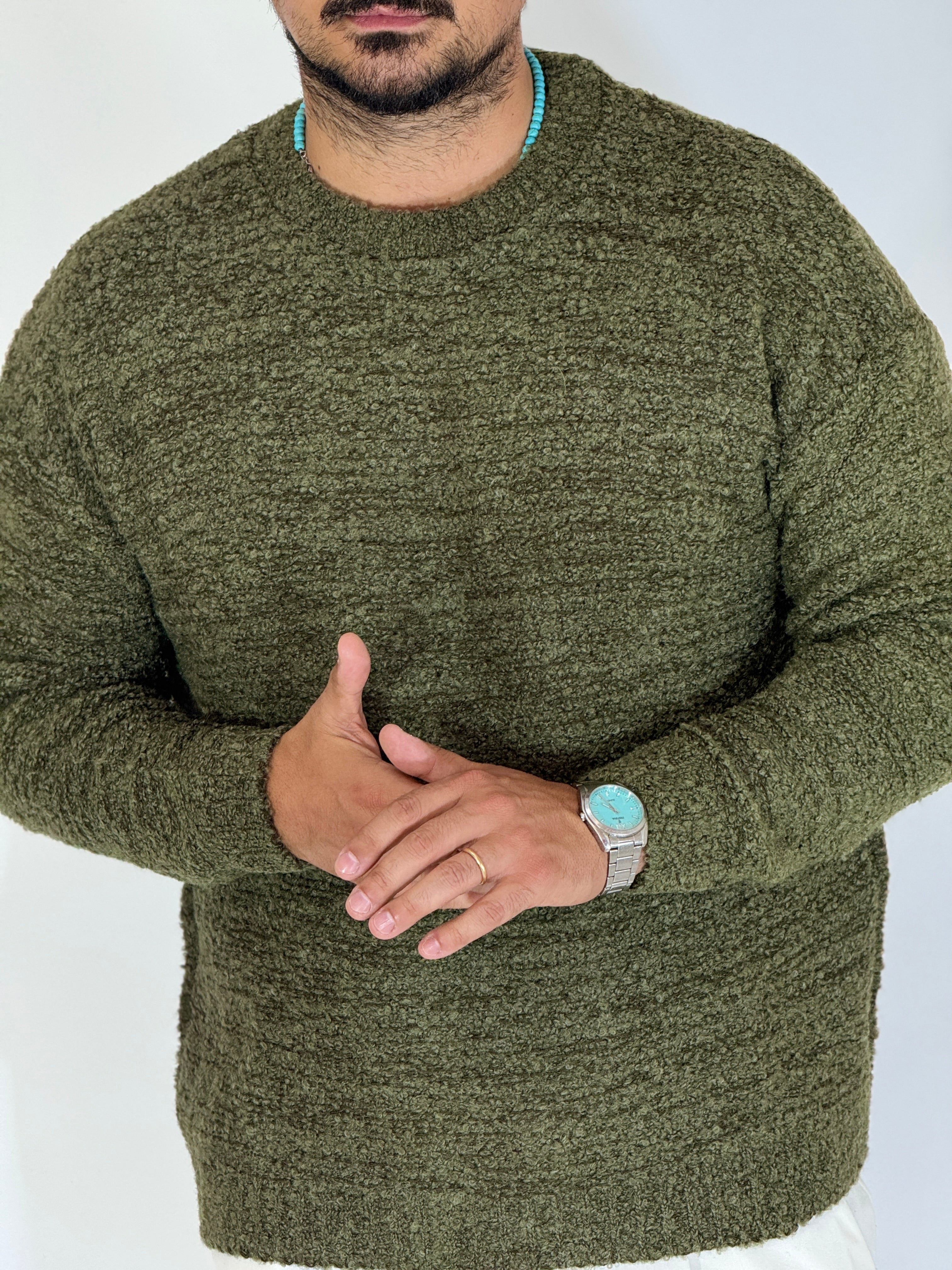 Girocollo boucler militare A464