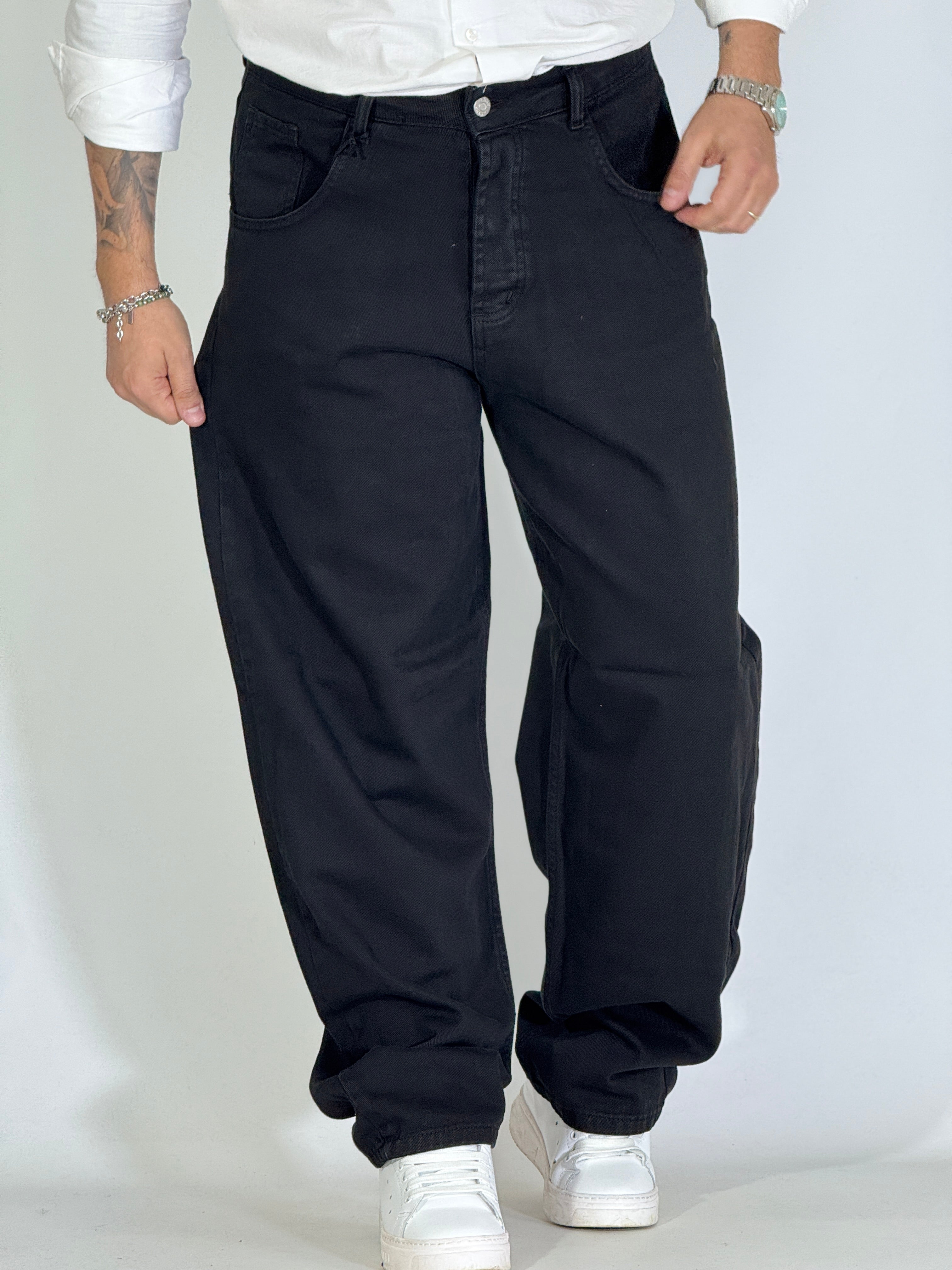 Jeans baggy nero BT60