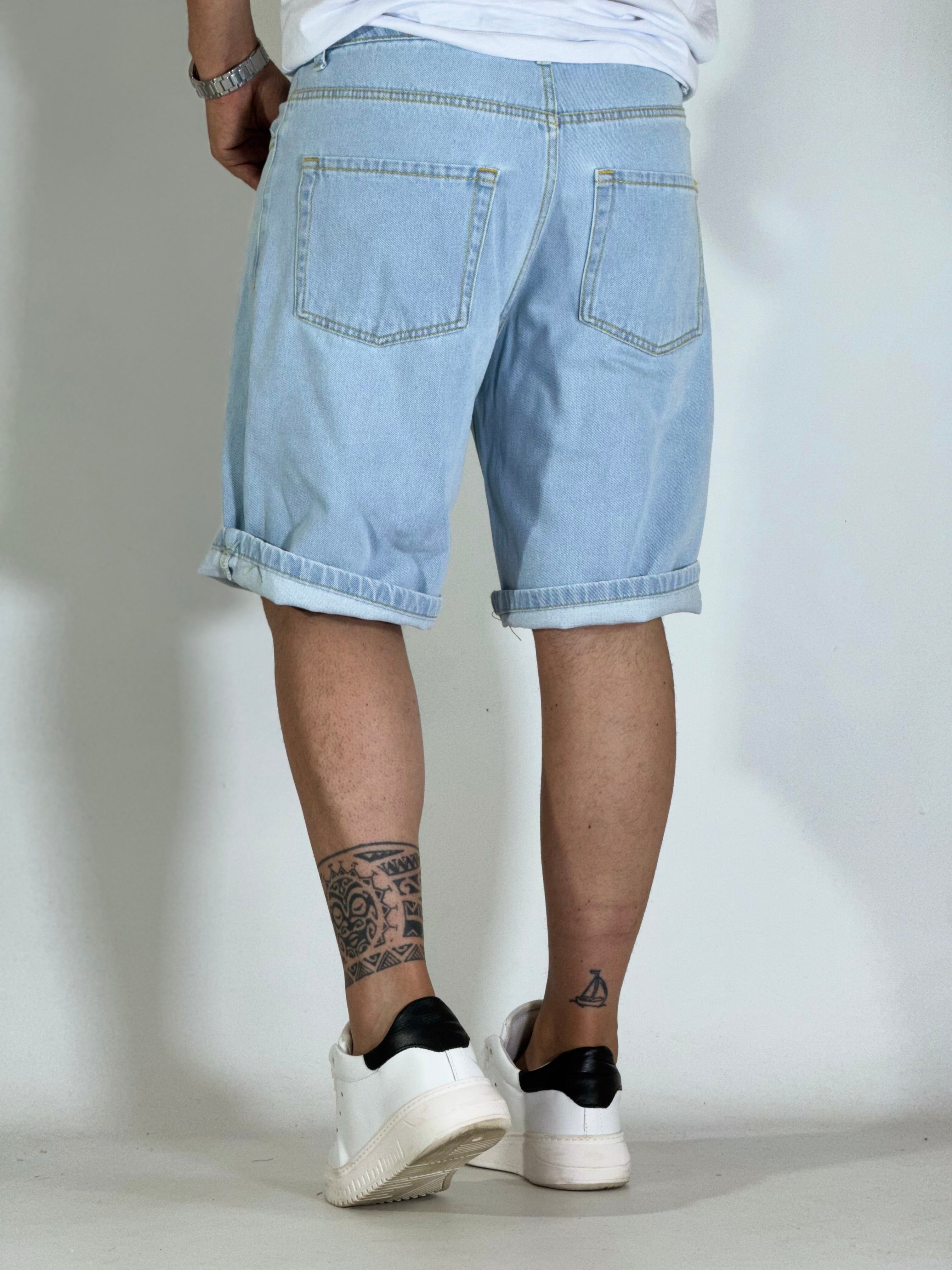 Bermuda jeans loose fit CR2413/GV91
