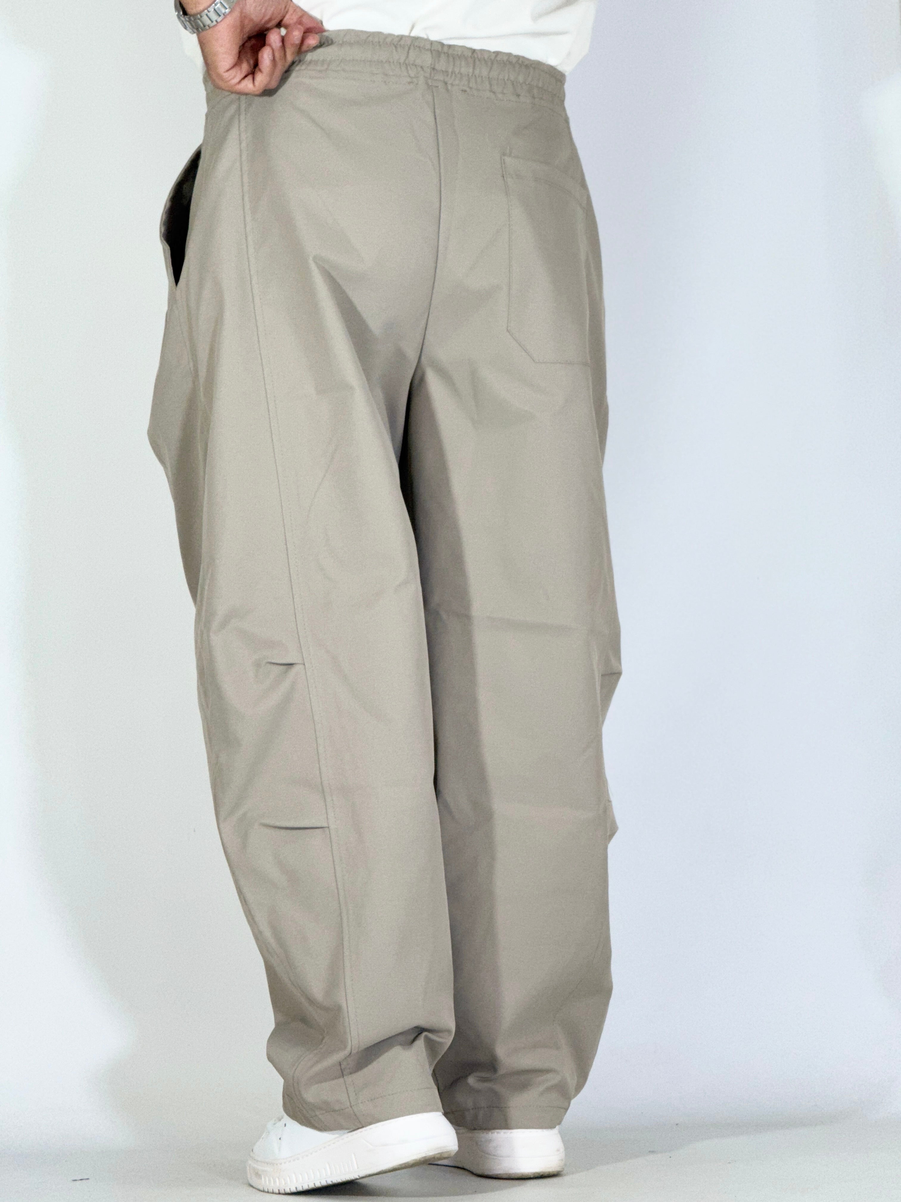 Pantalone extreme palazzo beige BE155