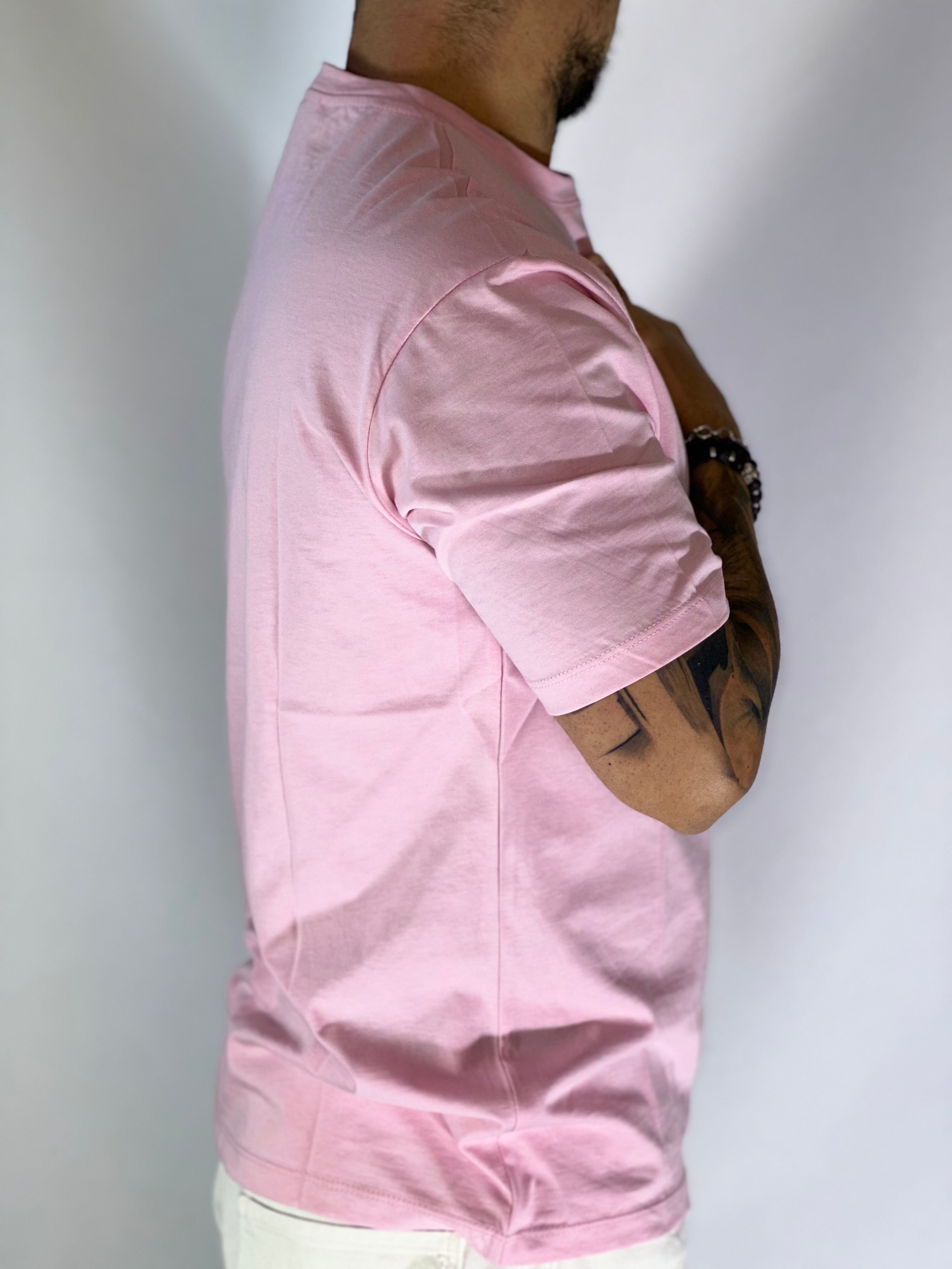 T-Shirt over basic rosa DC80316