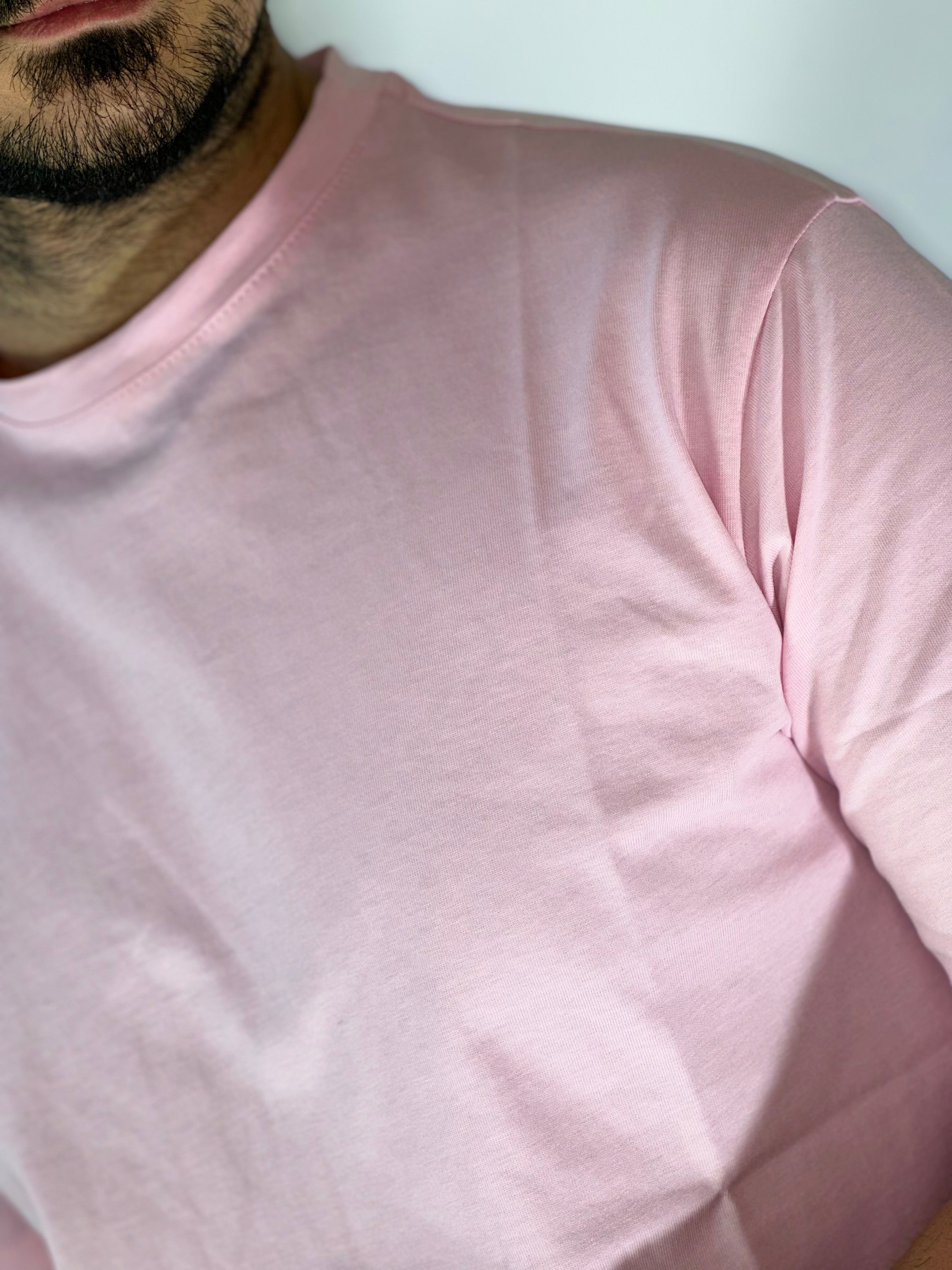 T-Shirt over basic rosa DC80316