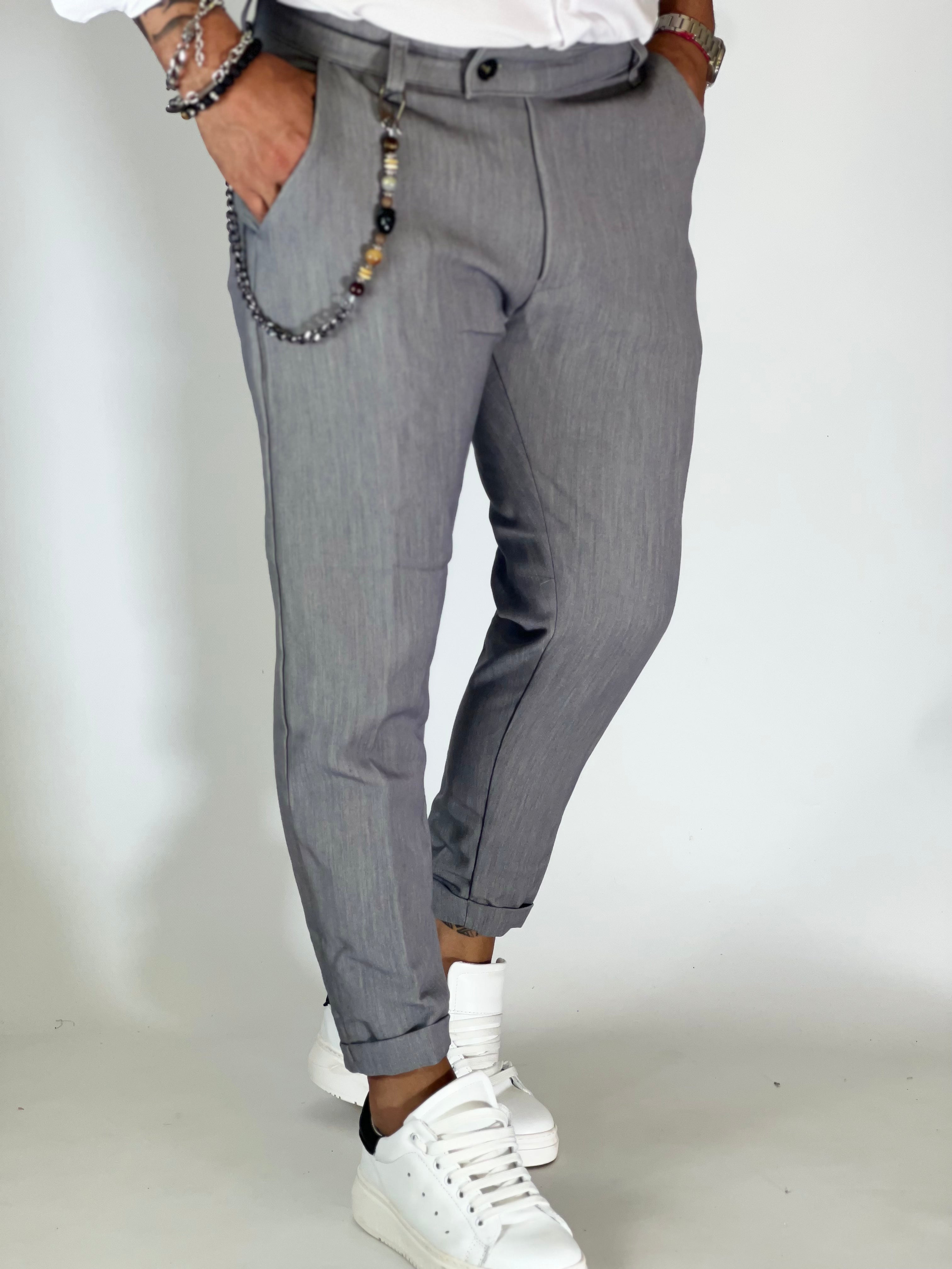 Pantalone elegant grigio AG95