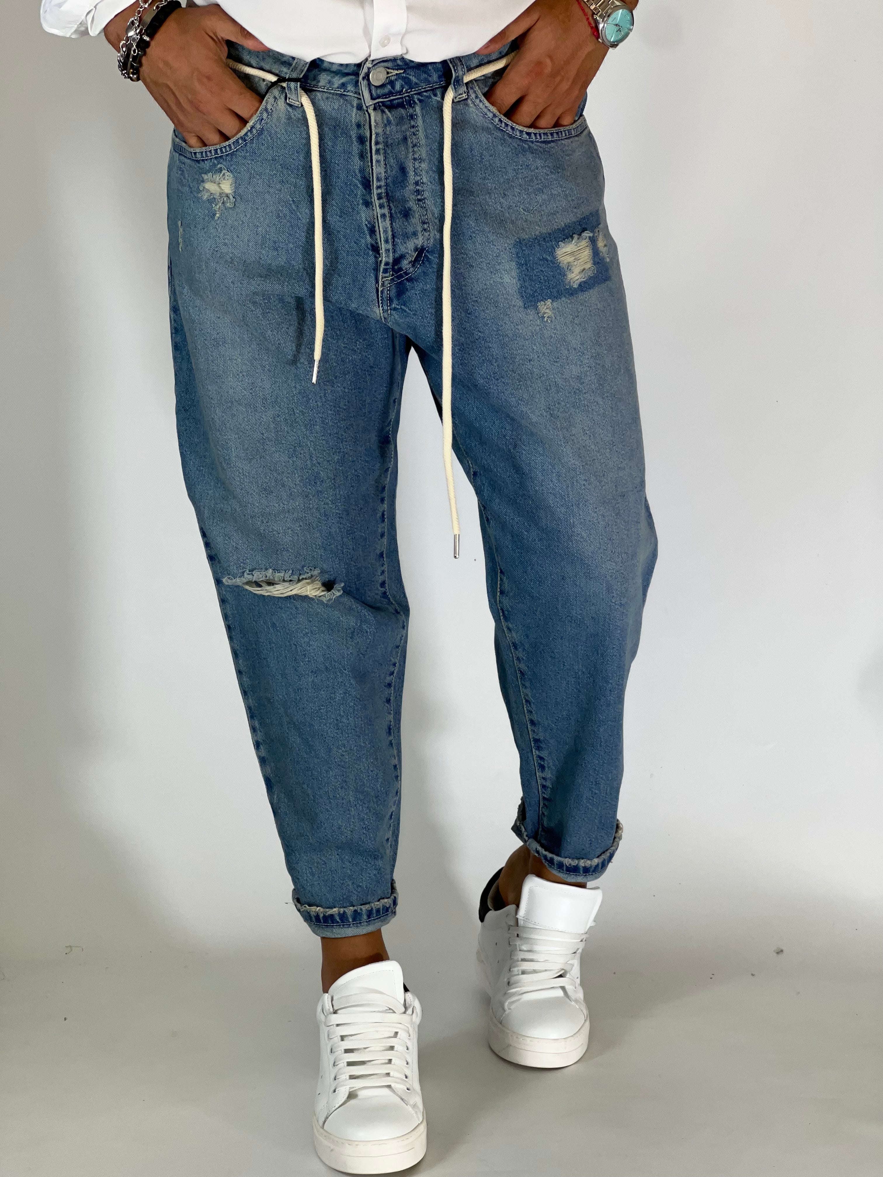 Jeans loose fit sabbiato ALGERIA42