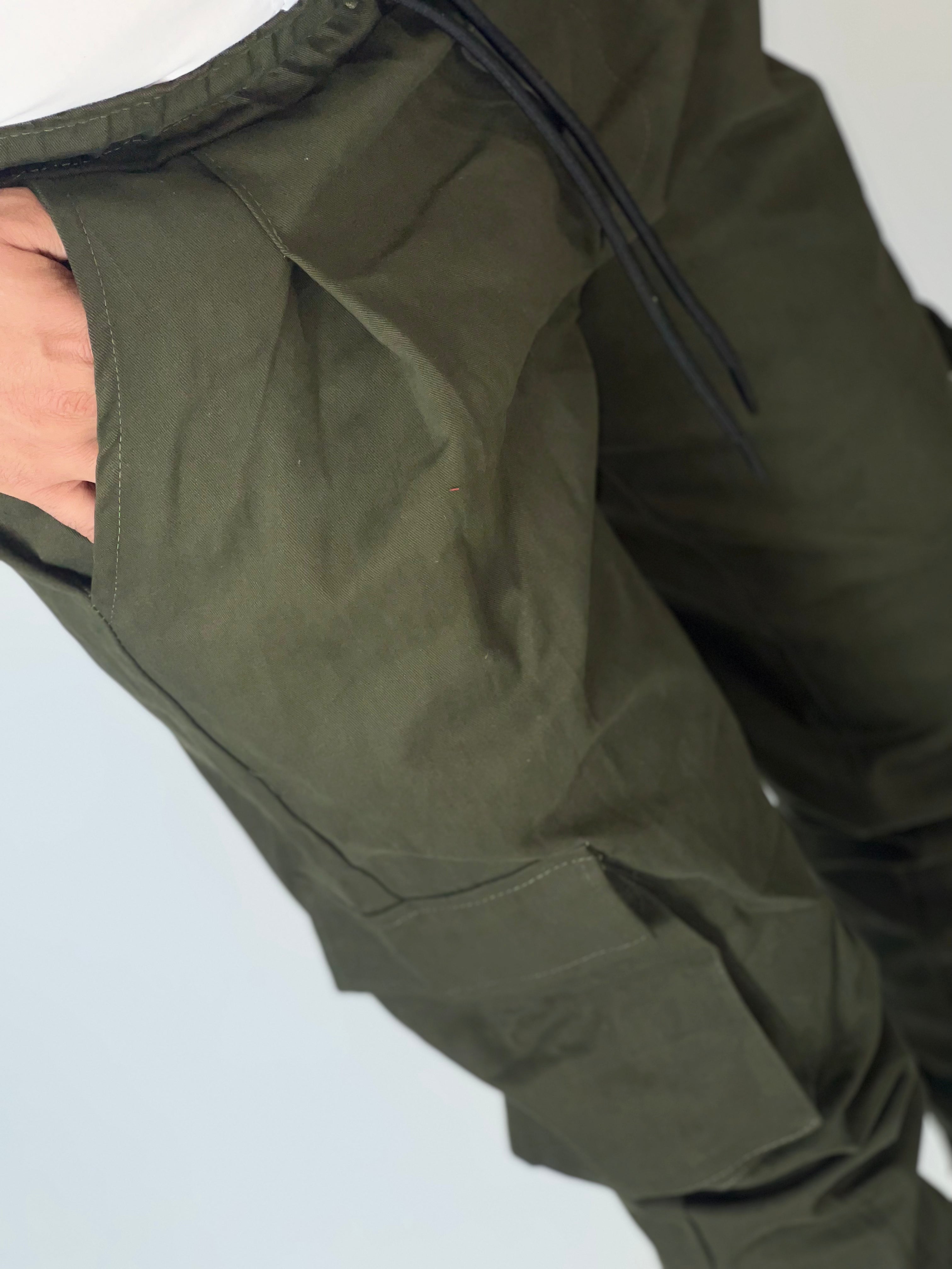 Pantalaccio cargo verde CUBI