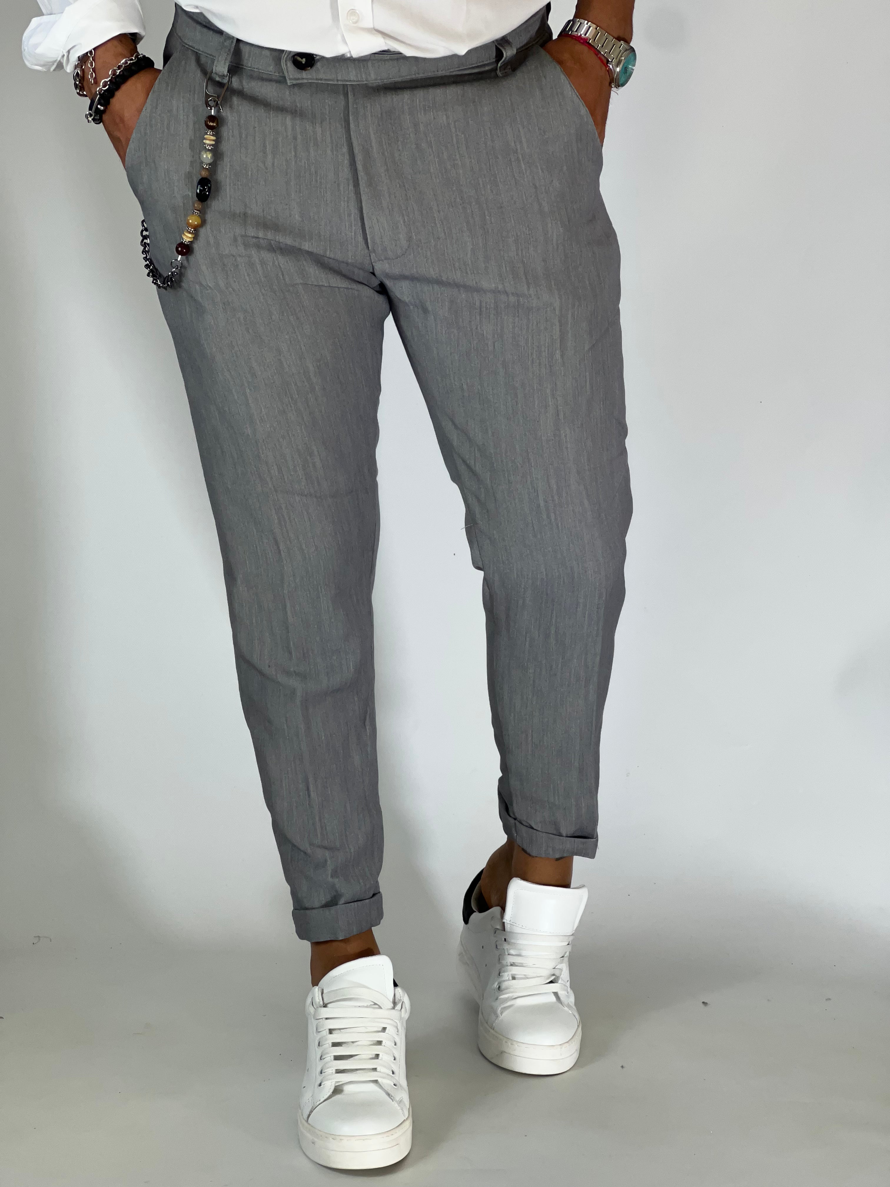 Pantalone elegant grigio AG95