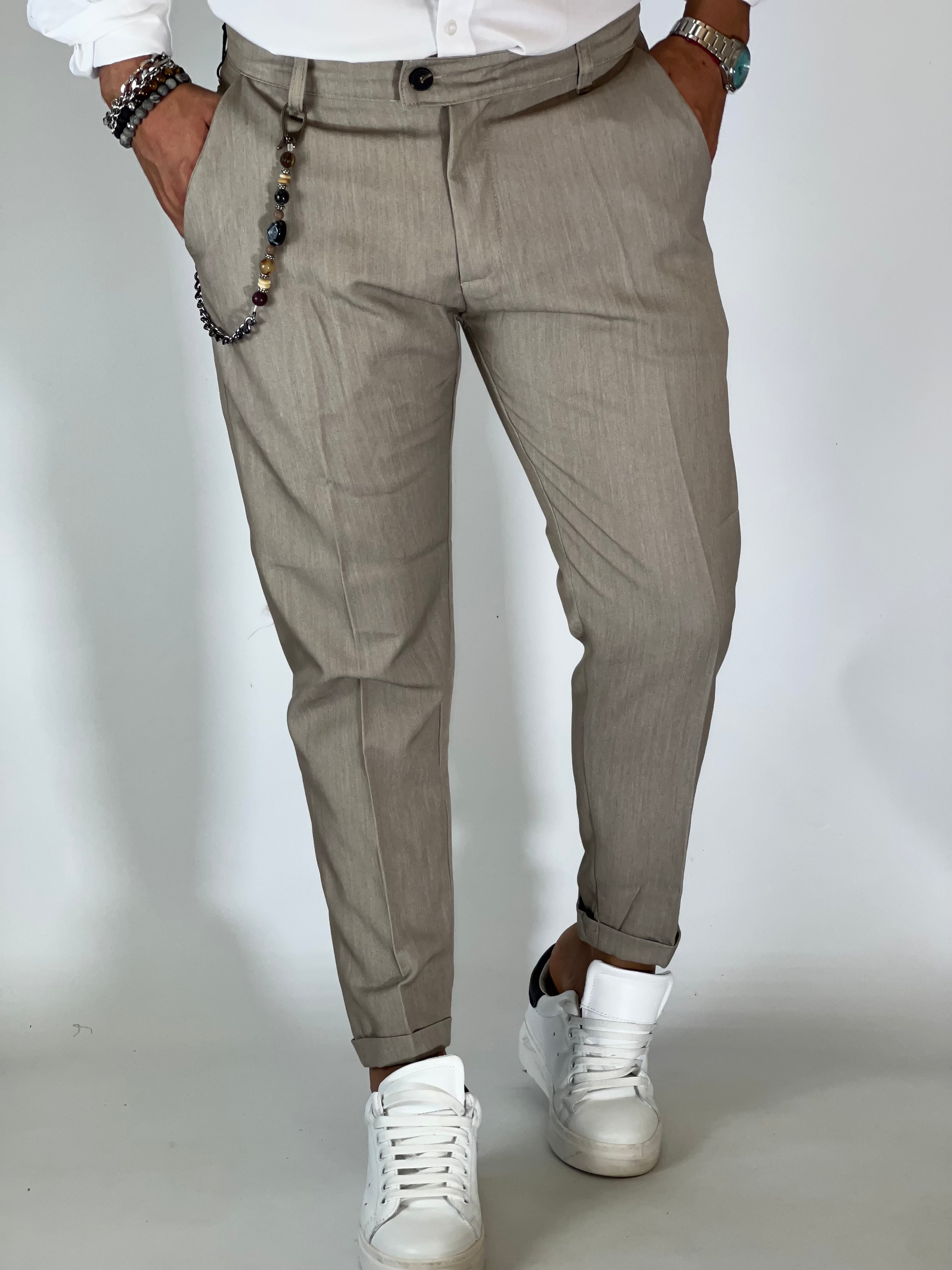 Pantalone elegant fango AG95