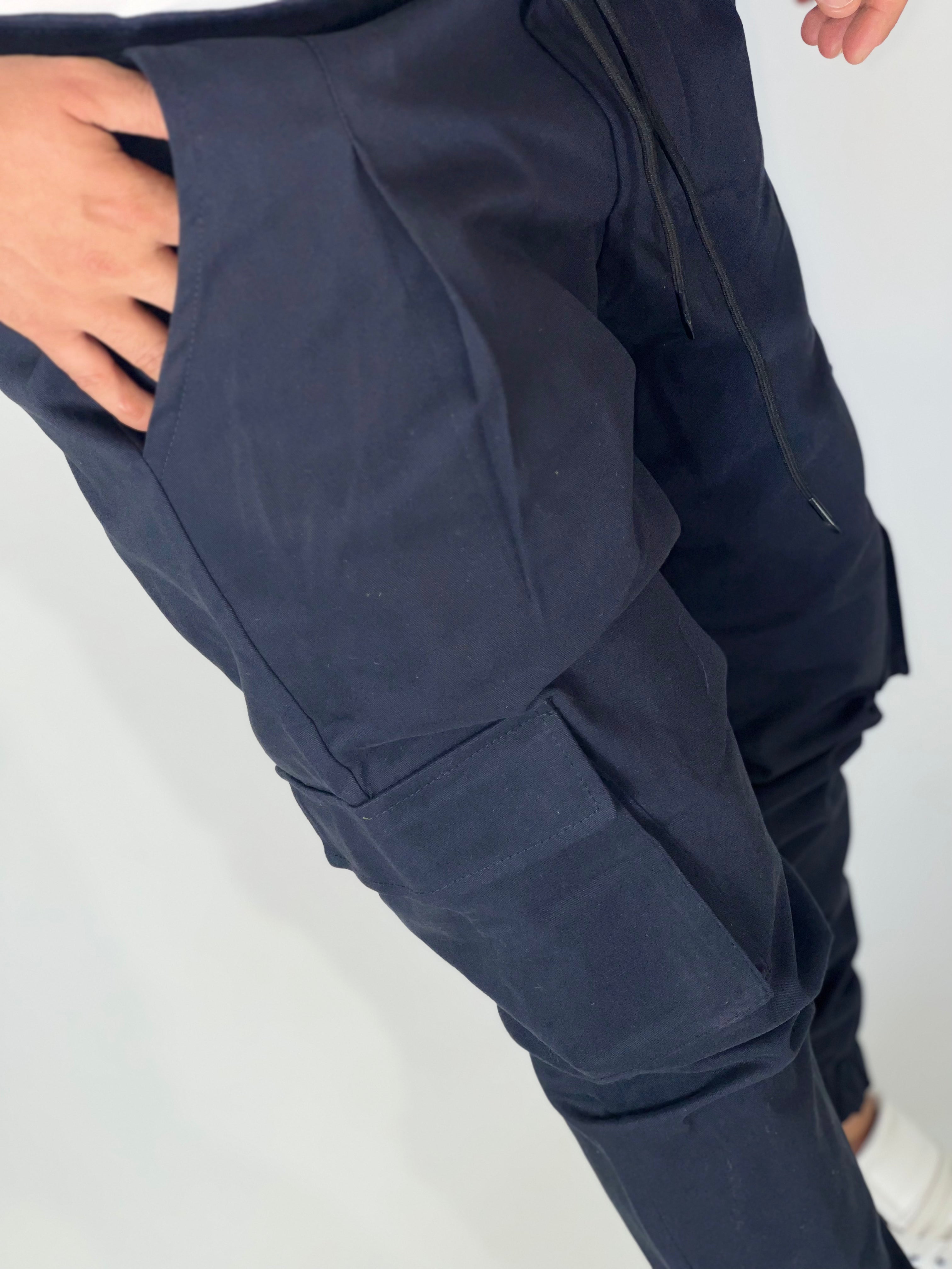Pantalaccio cargo blu CUBI