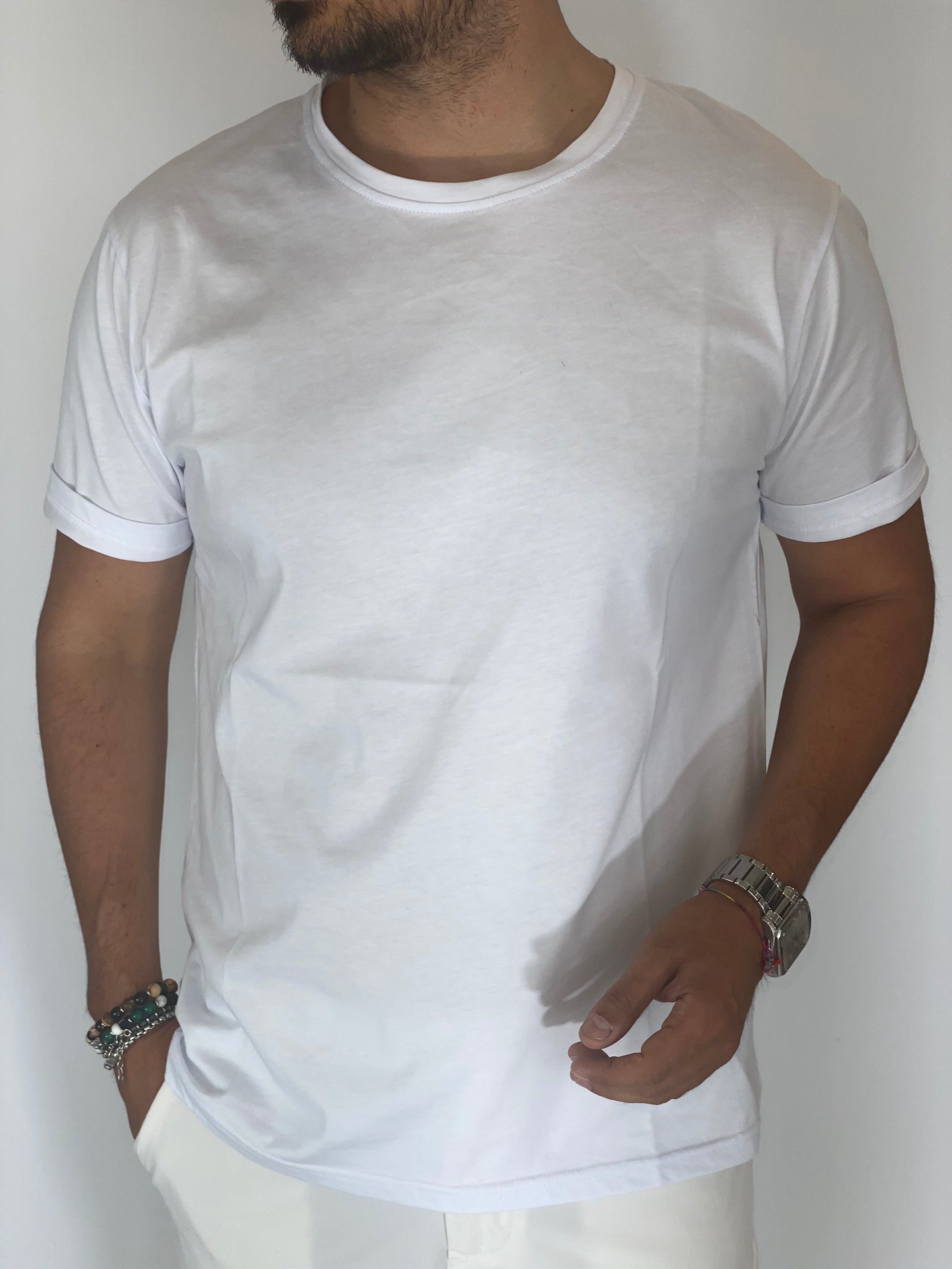 T-Shirt basic bianca M19221