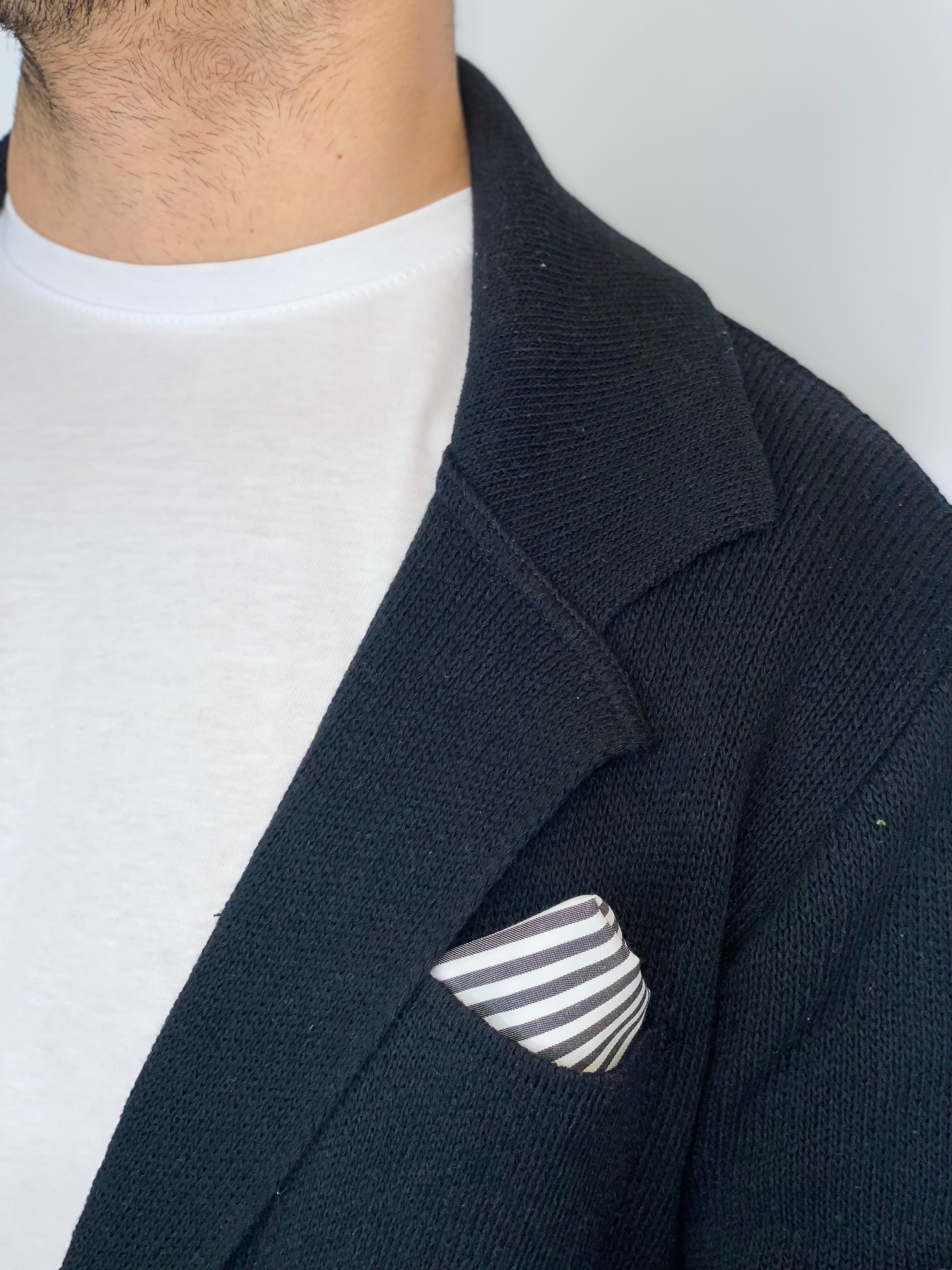 One · Cardigan giacca nero