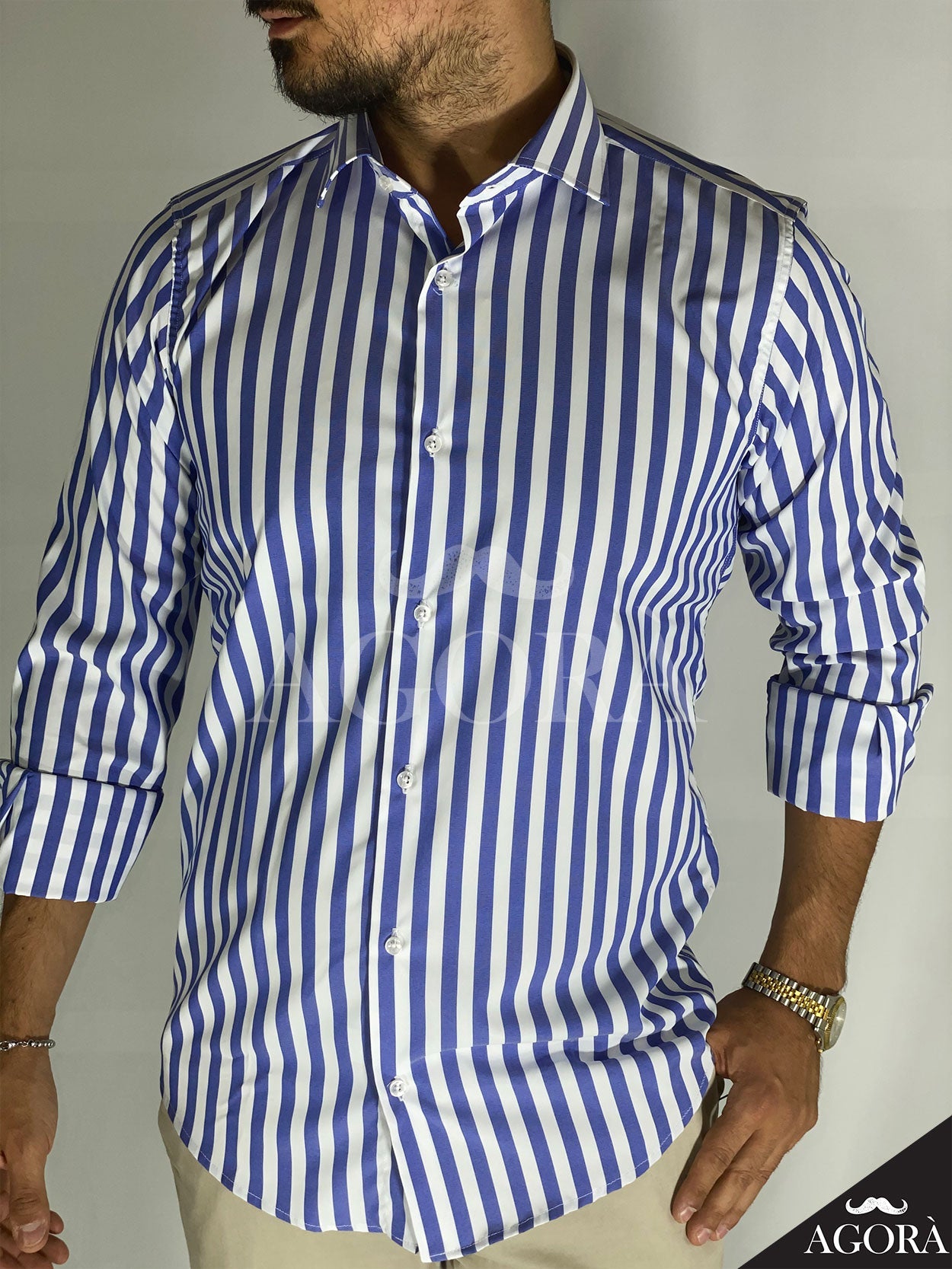 Camicia blu FOREST MIGLIACCIO