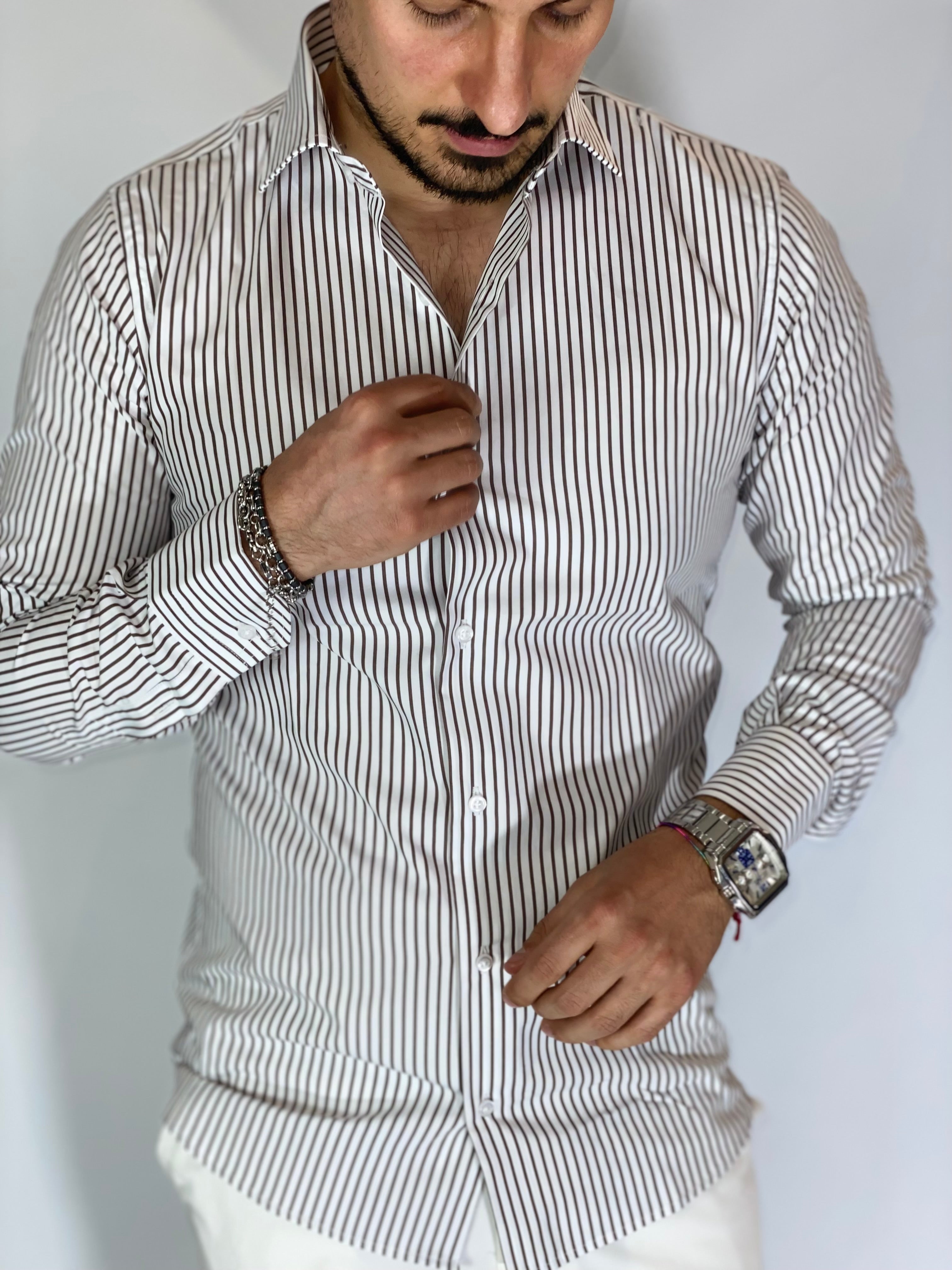 Pinstripe · Camicia moro migliaccio