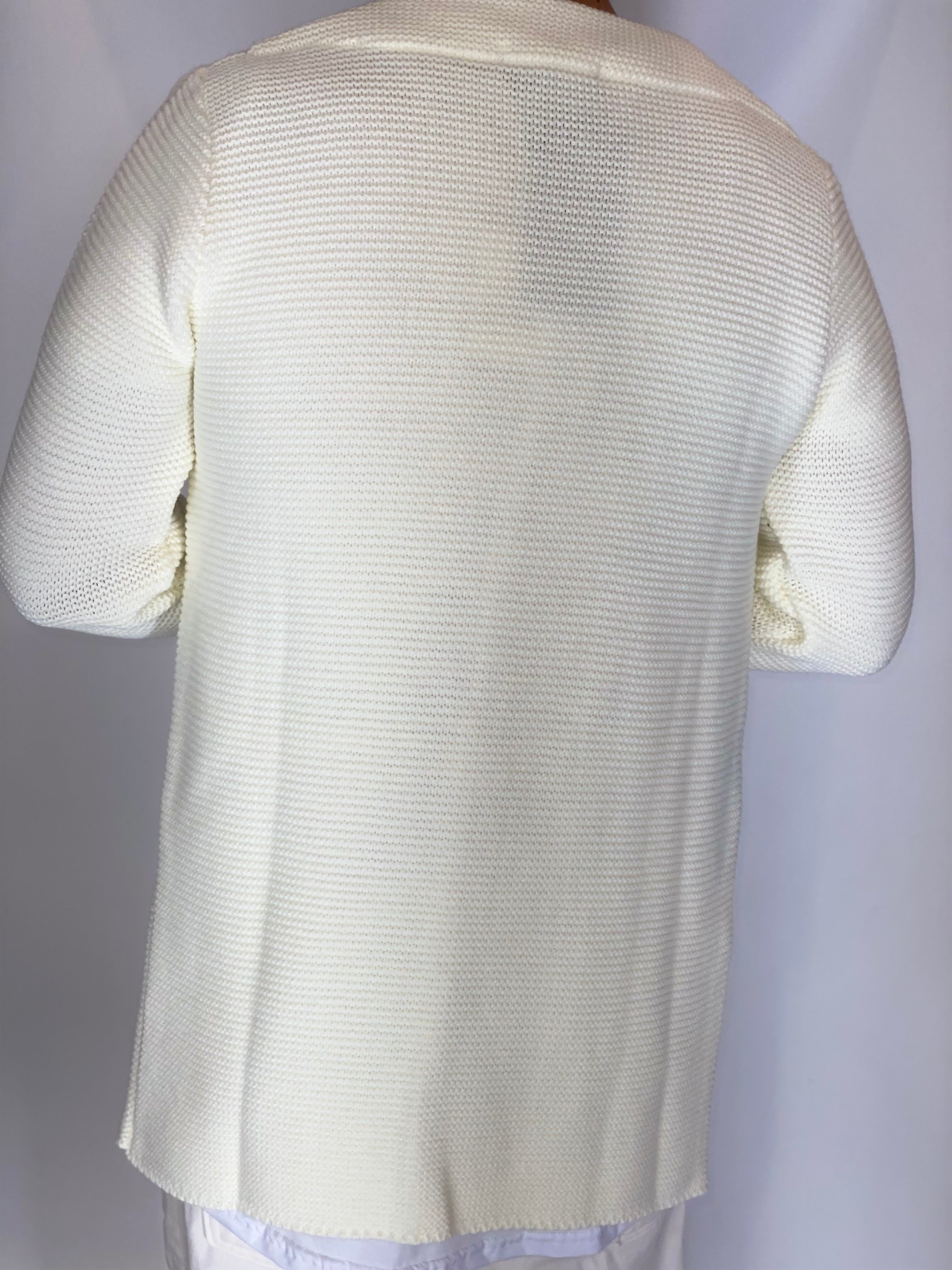 Breeze · Cardigan aperto panna