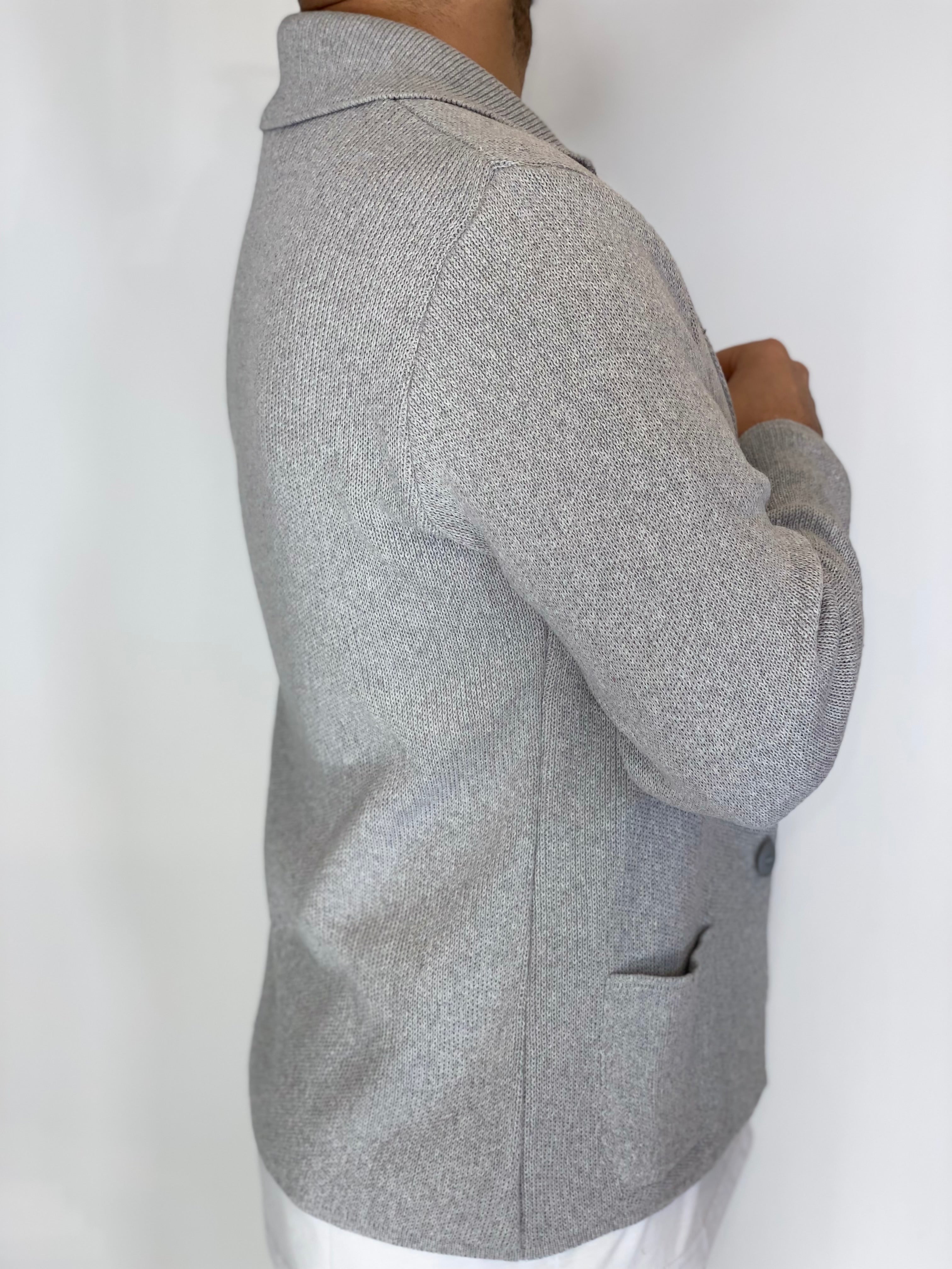 One · Cardigan giacca grigio