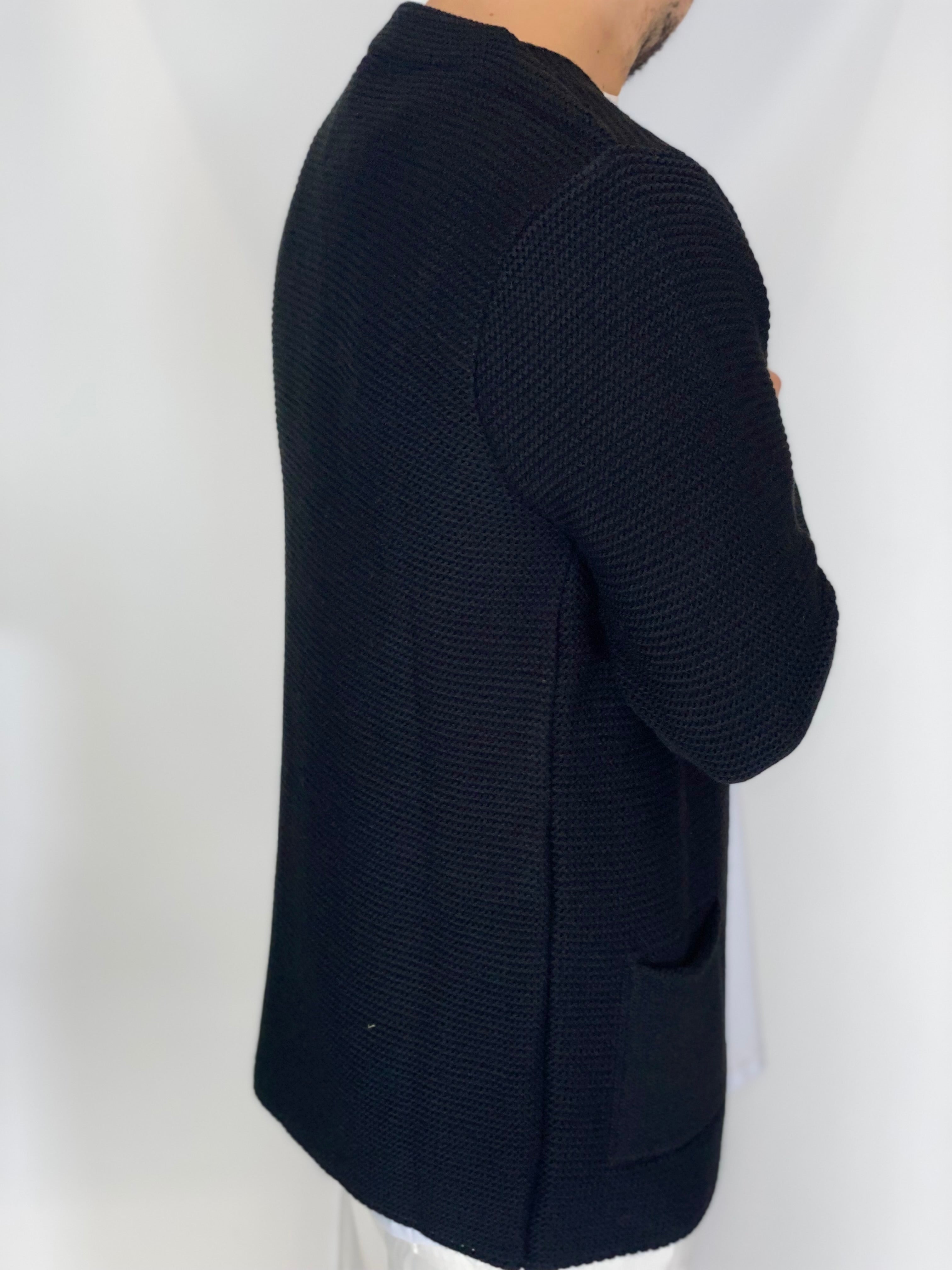 Breeze · Cardigan aperto nero