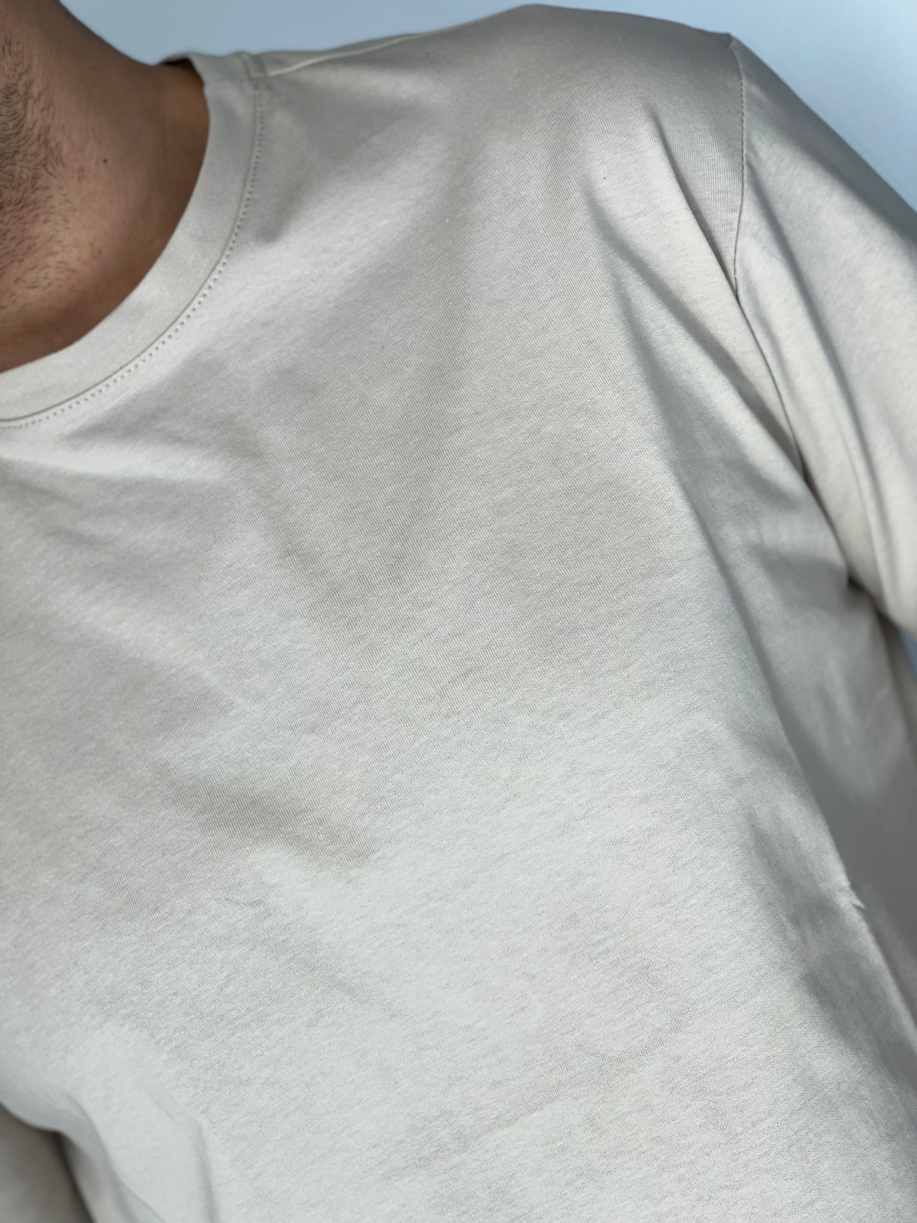 T-Shirt over basic beige DC80316