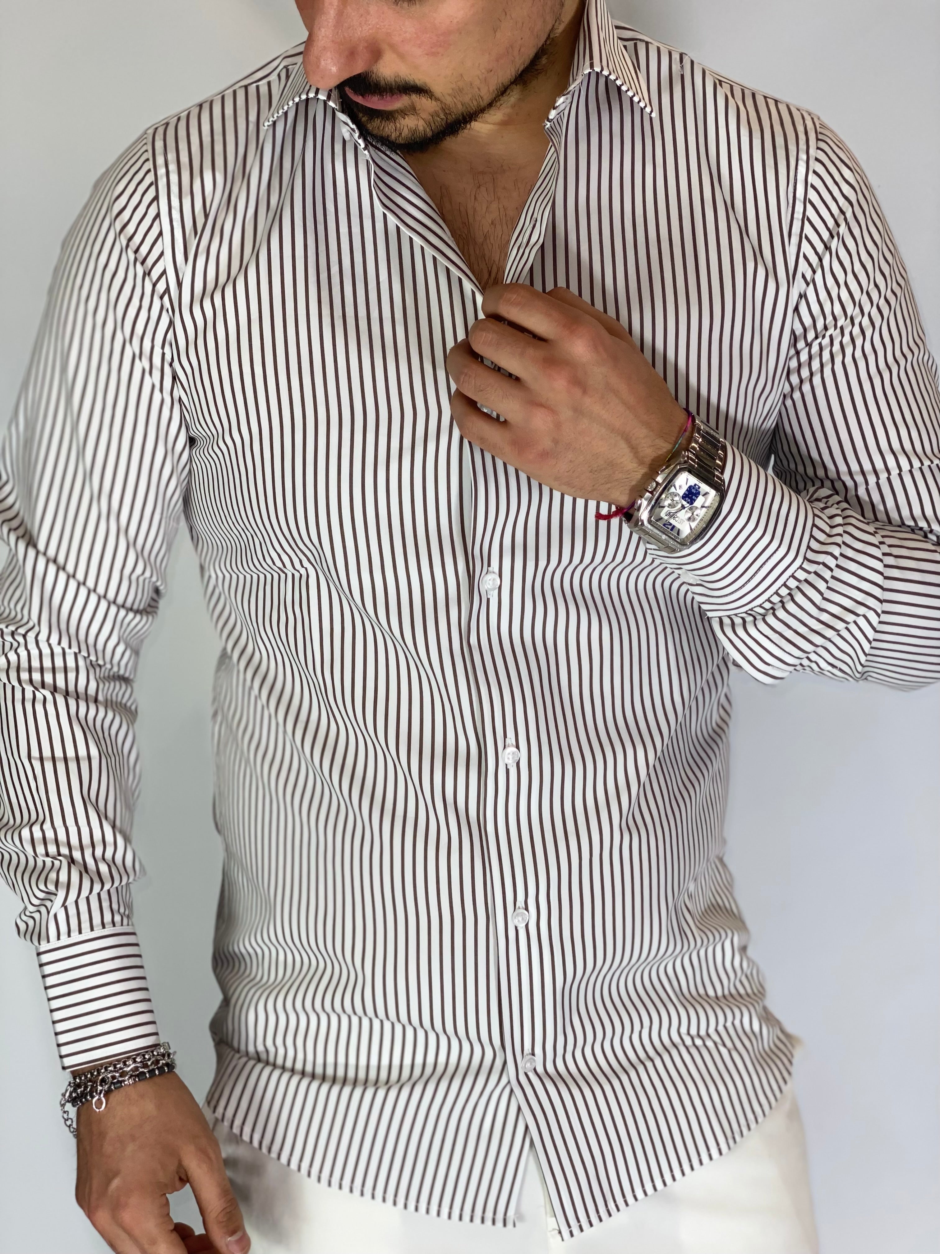 Pinstripe · Camicia moro migliaccio