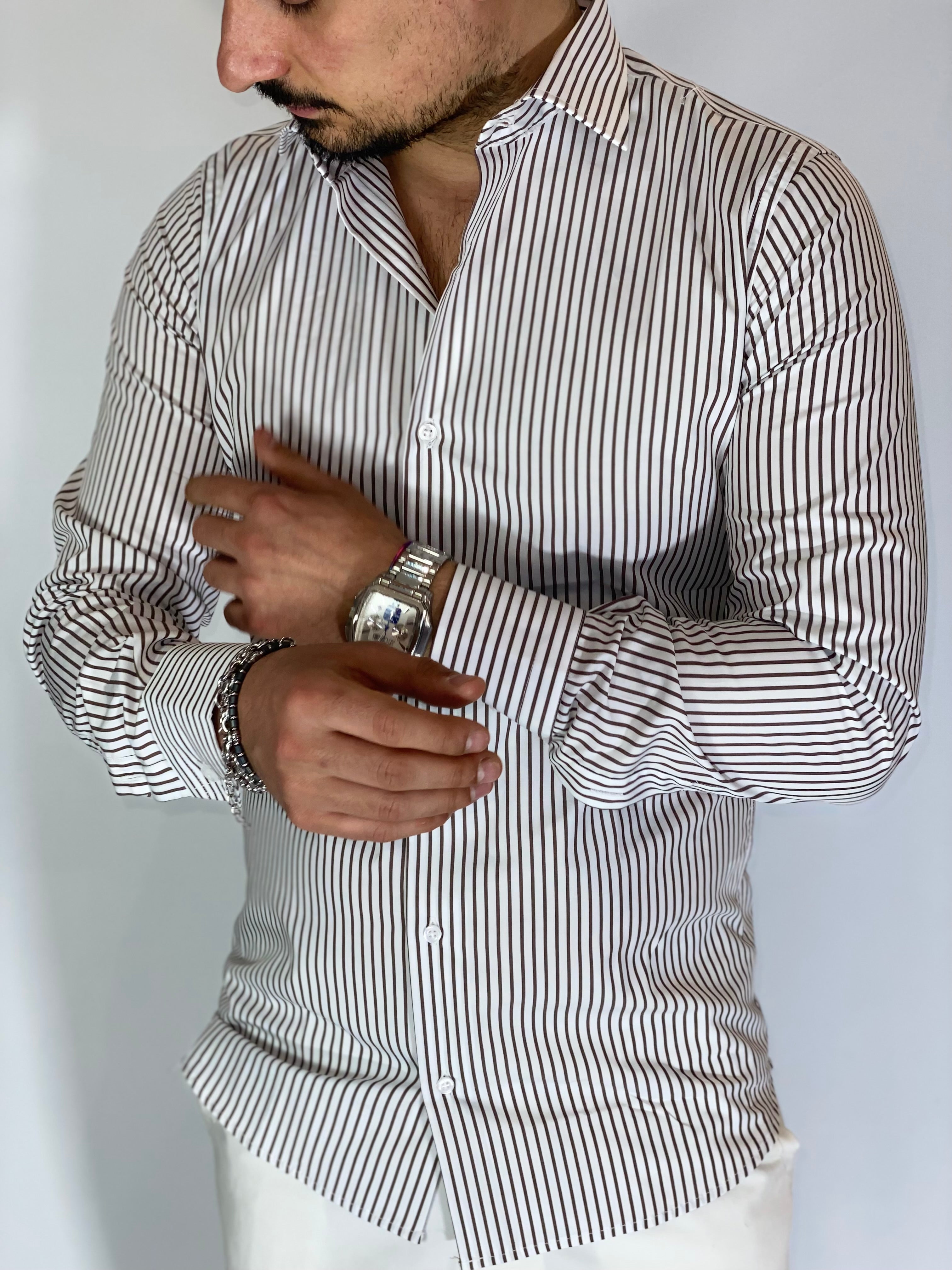 Pinstripe · Camicia moro migliaccio