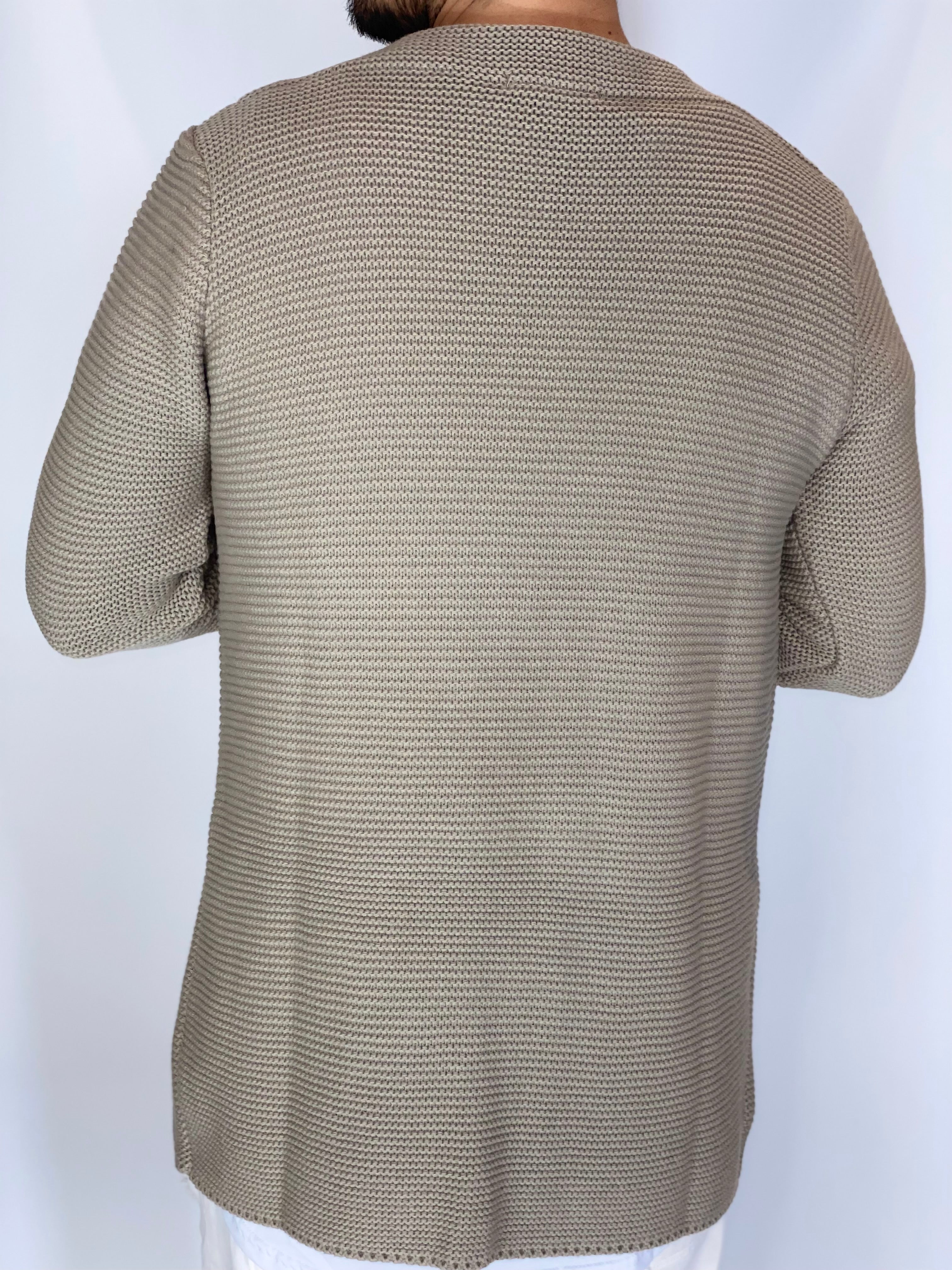 Breeze · Cardigan aperto beige