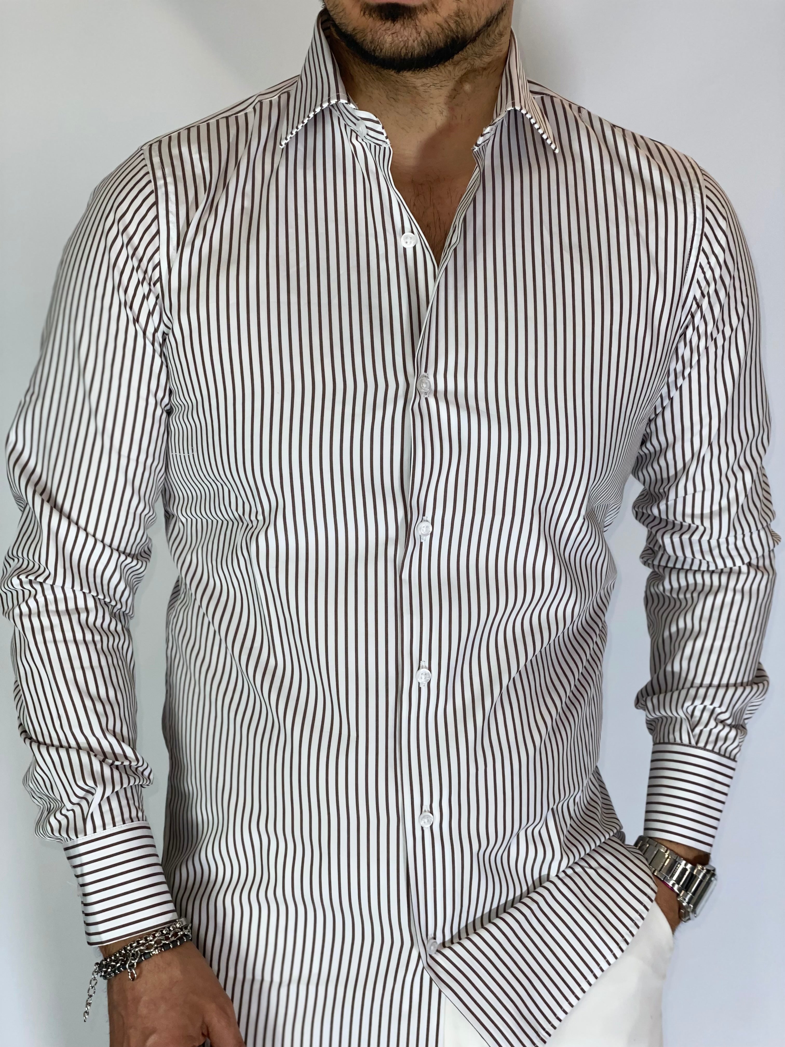 Pinstripe · Camicia moro migliaccio