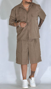 Fifth· Coordinato fiammato moro