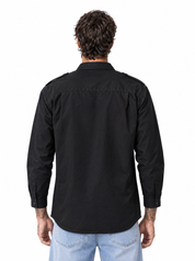 ATLANTIDE Camicia over nero