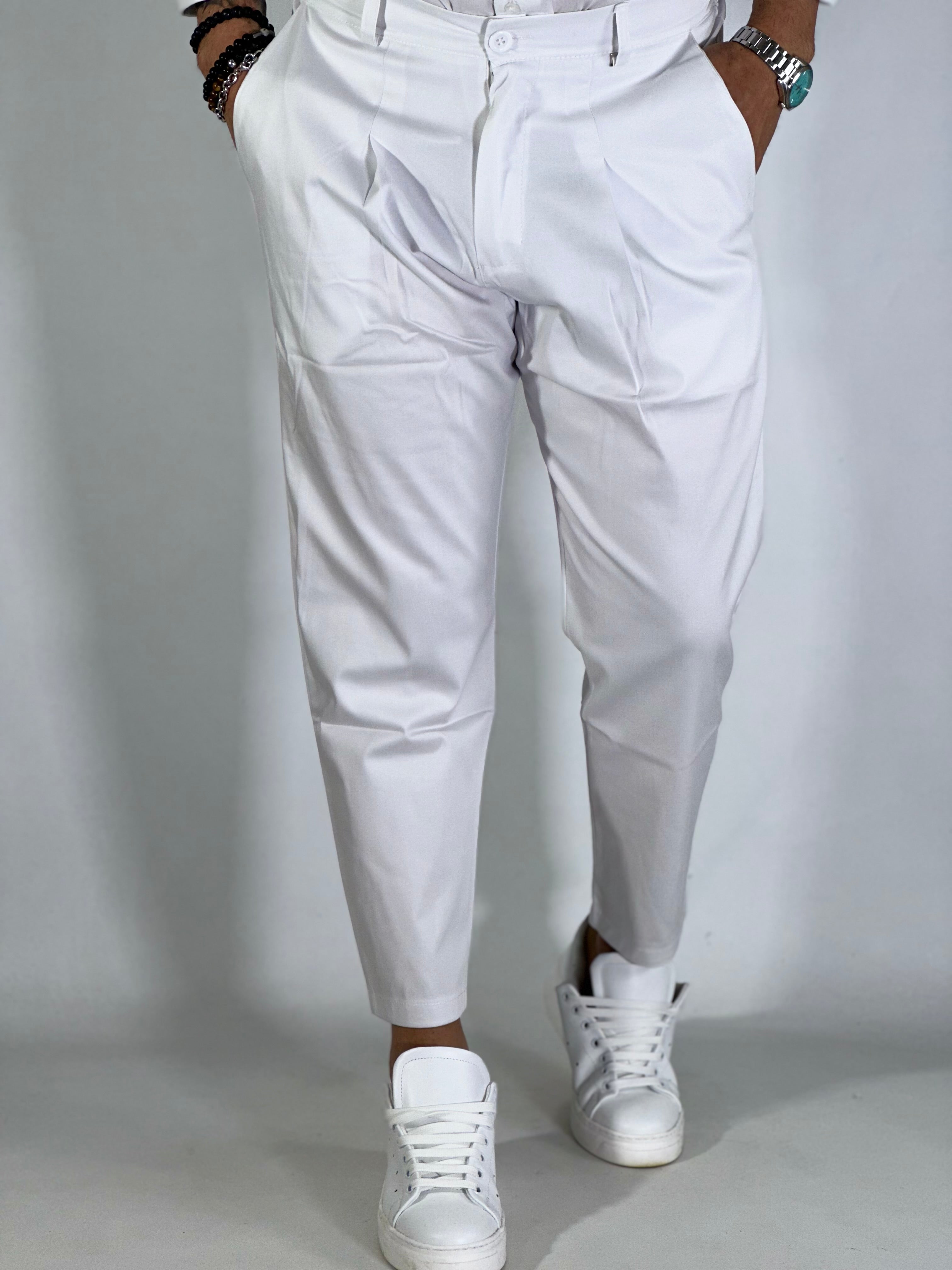 Pantalone bianco THB UM359